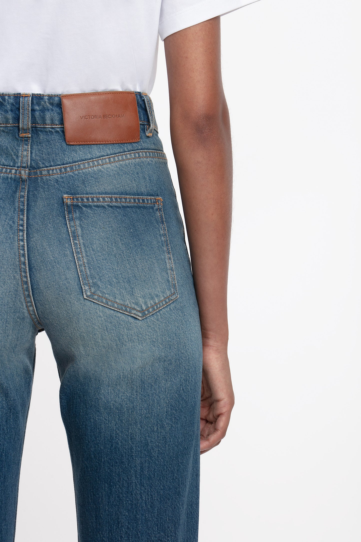 Julia Stretch Jean In Mid Blue