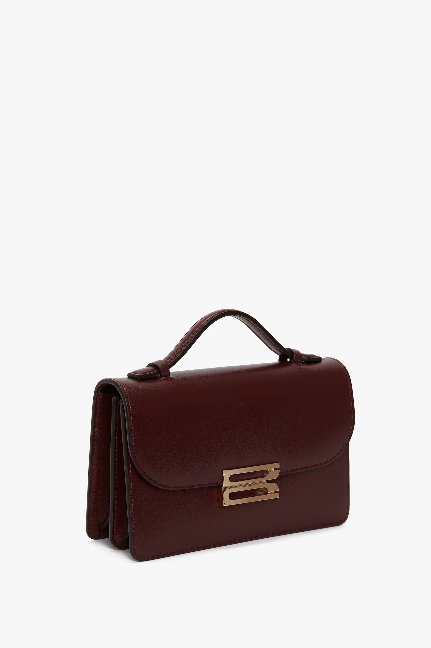 Dorian Bag Small In Burgundy Leather