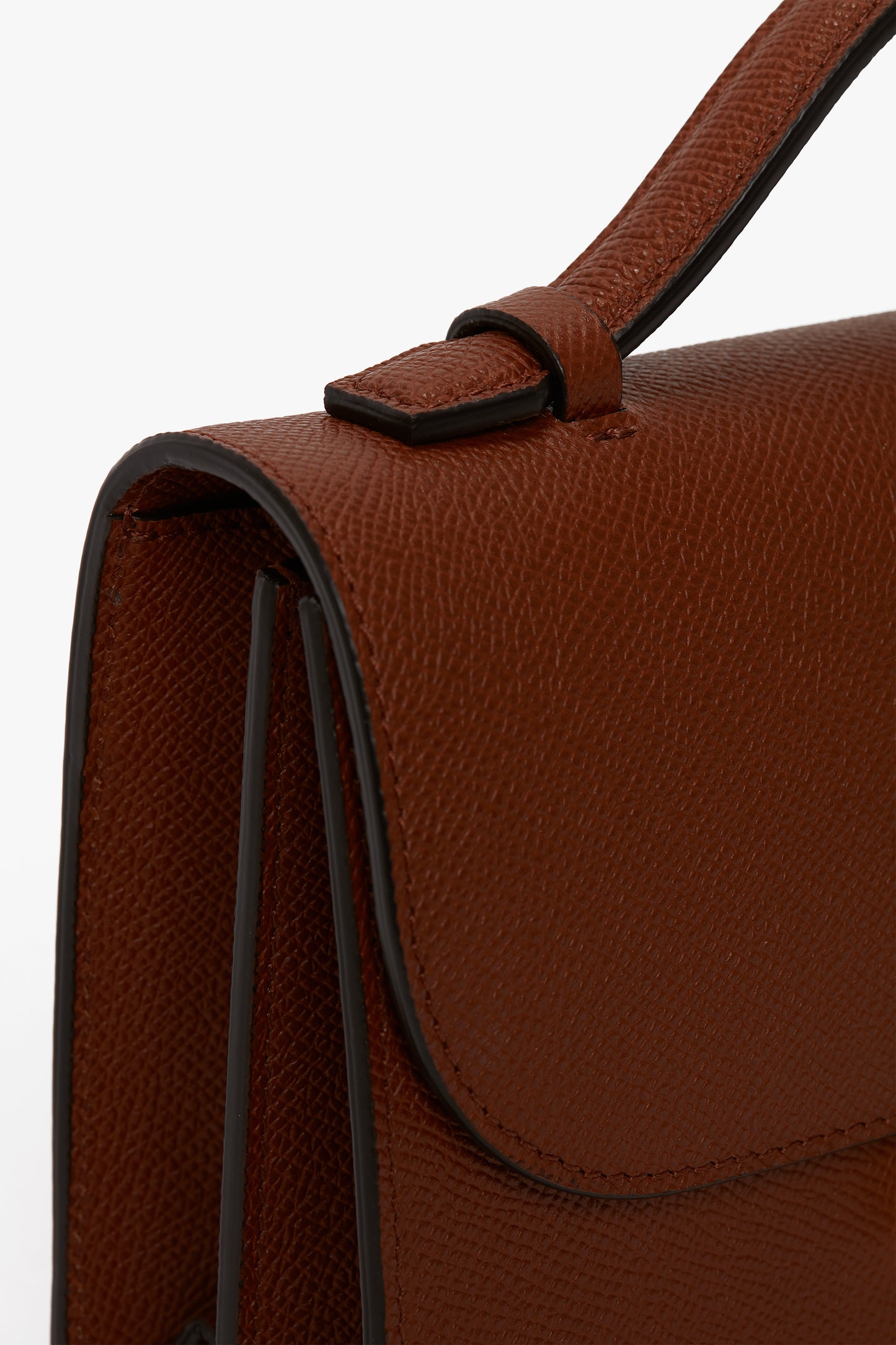 Small Dorian Bag In Tan Smooth Leather