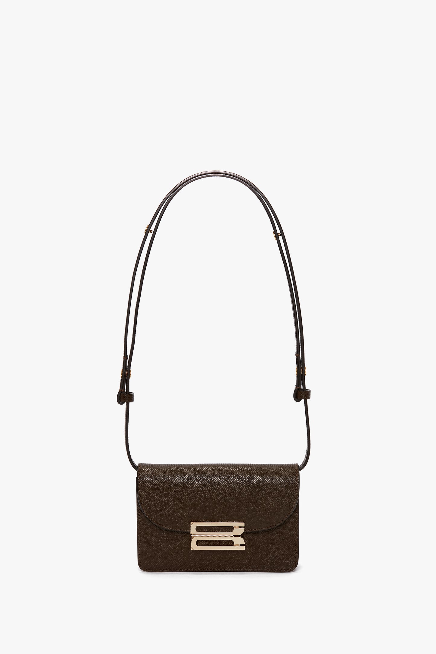 Mini Dorian Bag In Khaki Leather