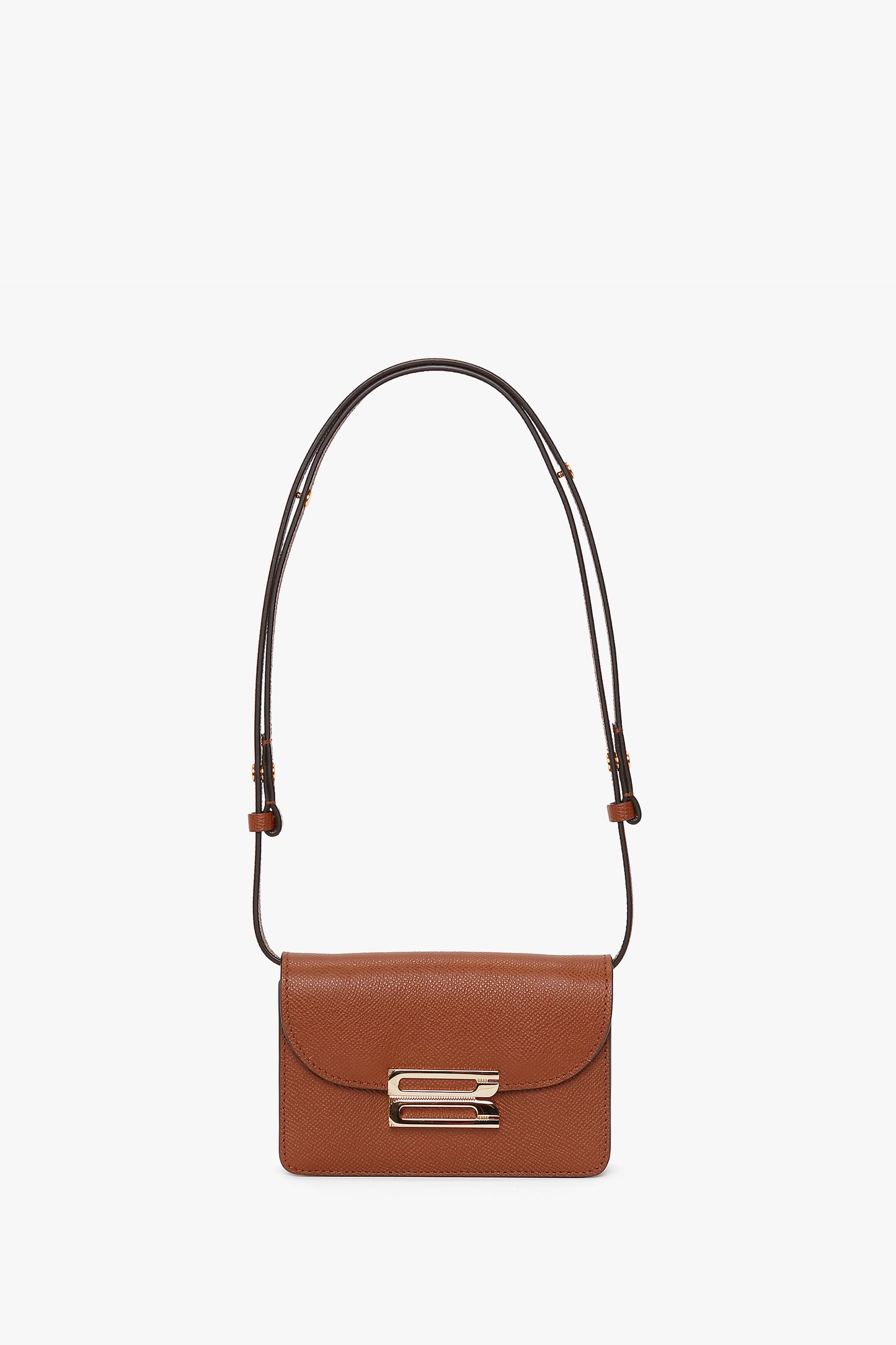 Mini Dorian Bag In Tan Leather