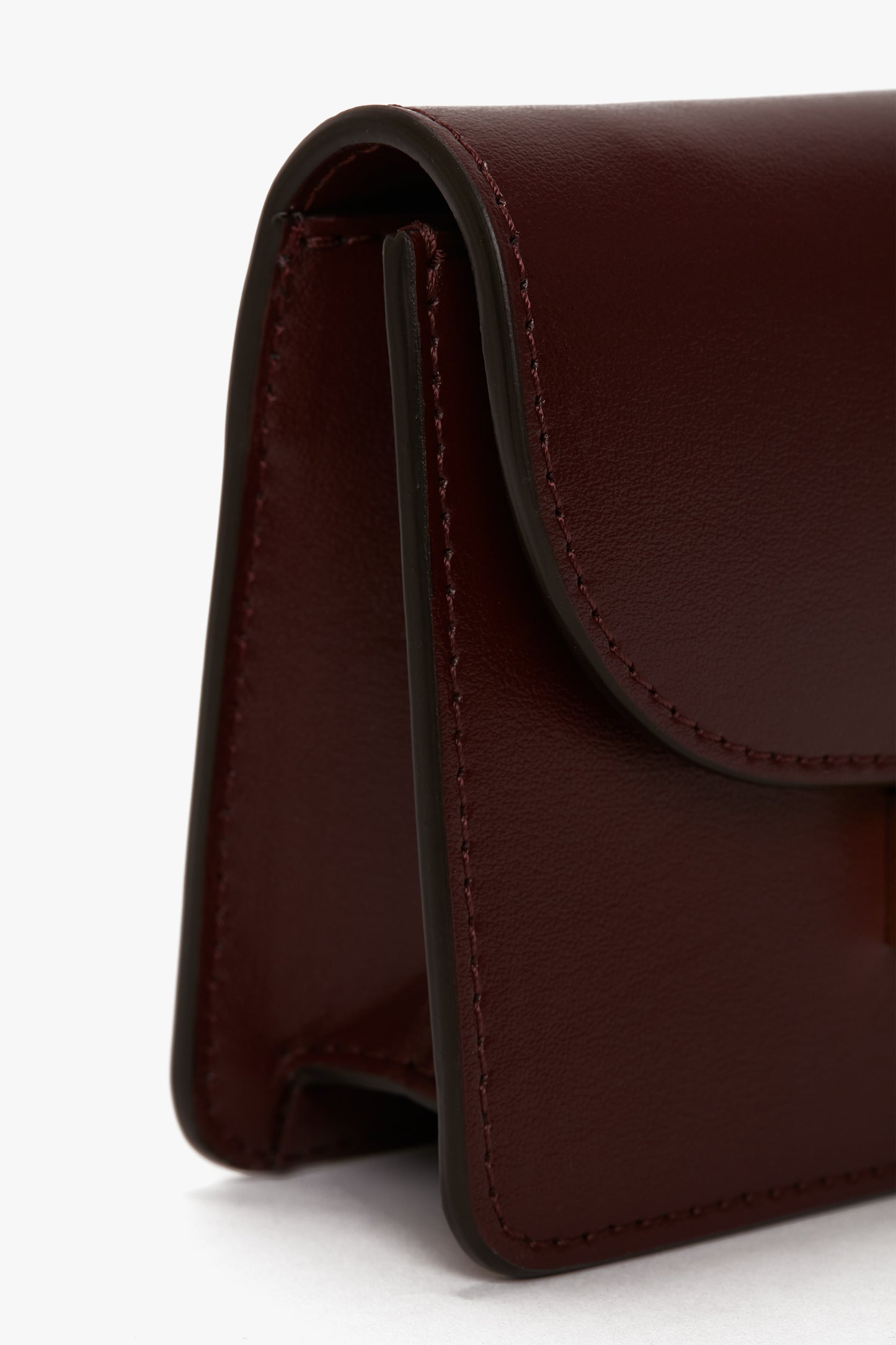 Mini Dorian Bag In Burgundy Leather