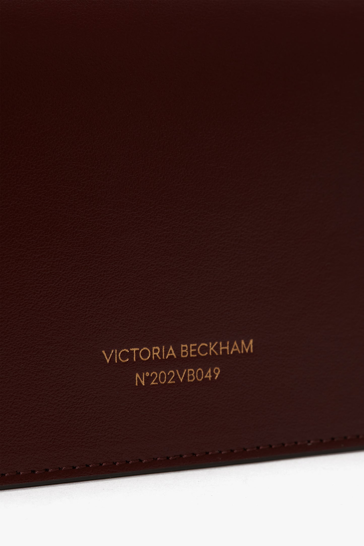 Mini Dorian Bag In Burgundy Leather