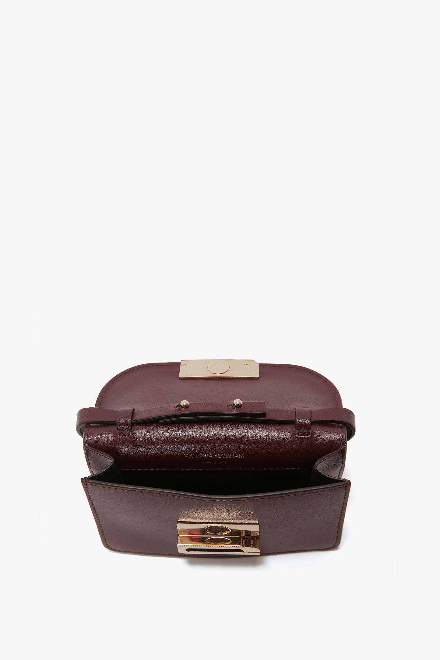 Mini Dorian Bag In Burgundy Leather