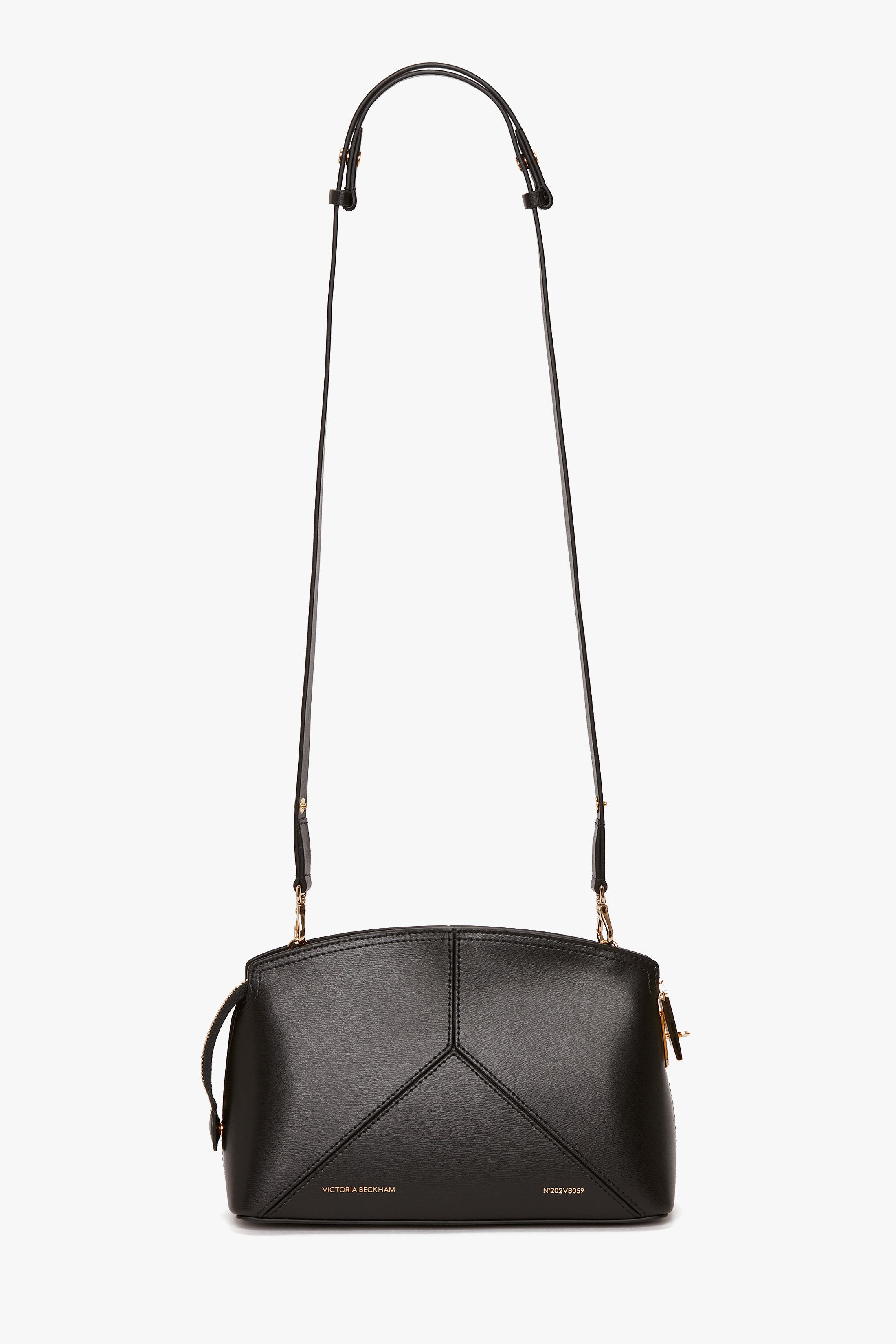 ショルダーバッグ・ポシェット VICTORIA VICTORIA BECKHAM Crossbody bags B424AAC005981A Victoria Crossbody Bag In Black Grained Leather – Victoria