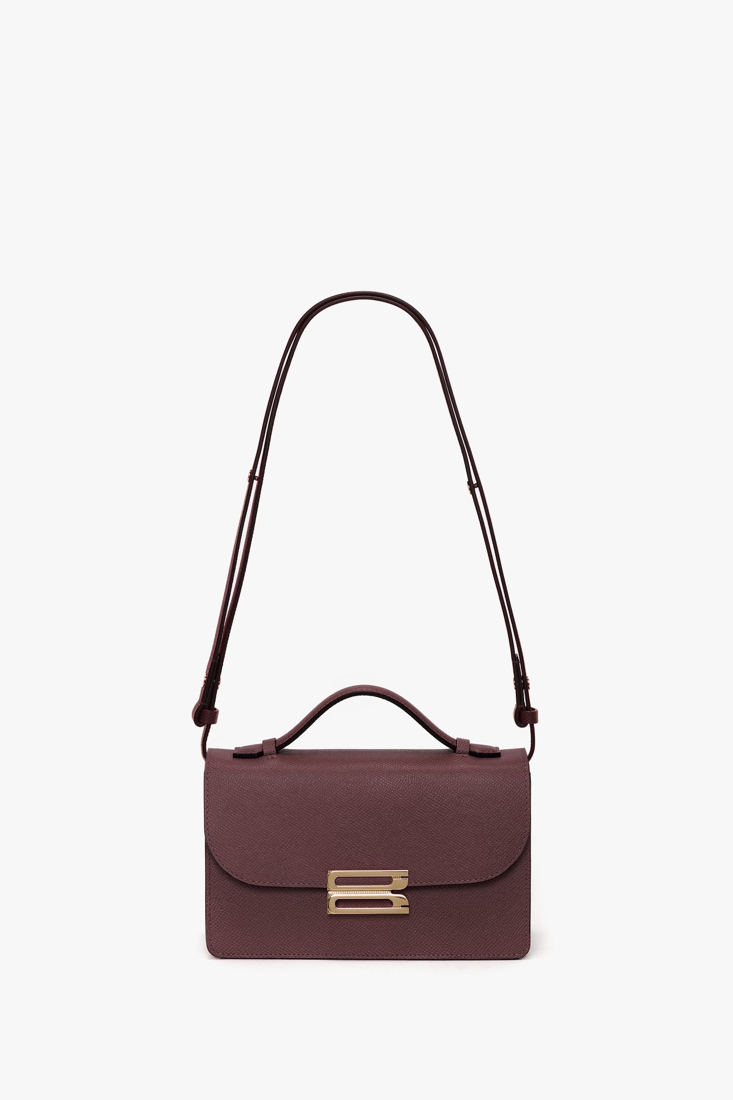 Dorian Bag Small In Burgundy Leather