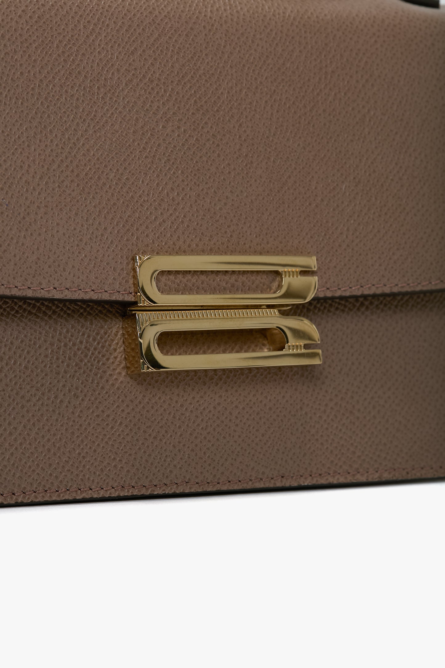 Dorian Bag Small In Dove Grey Leather