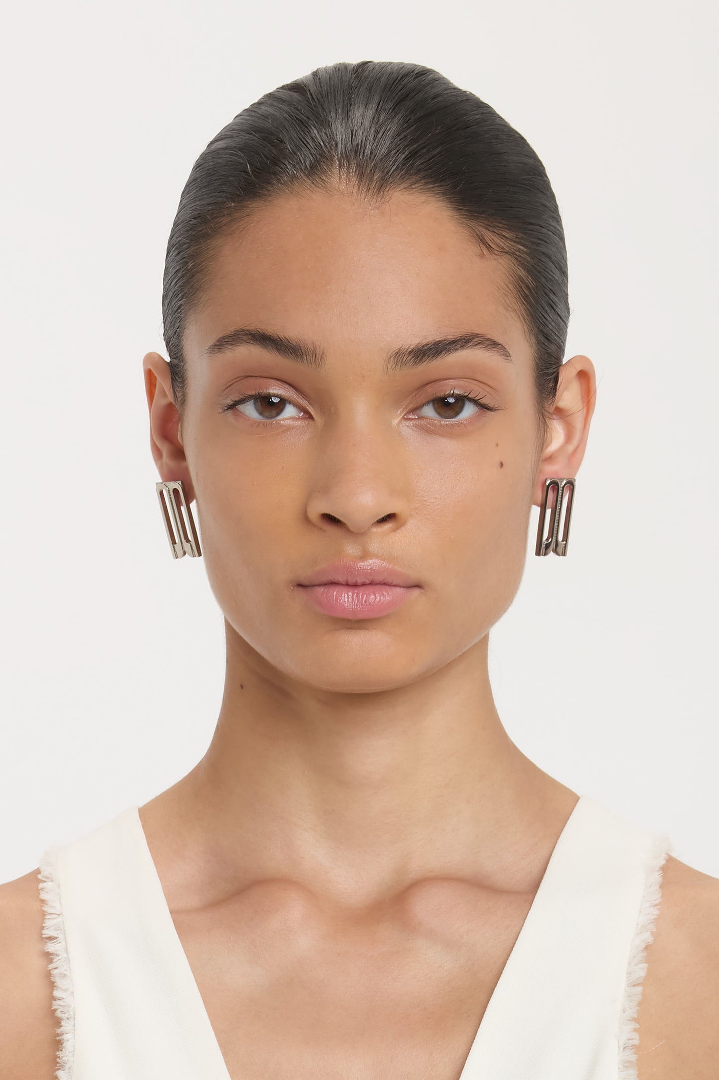 Dorian Stud Earrings In Silver