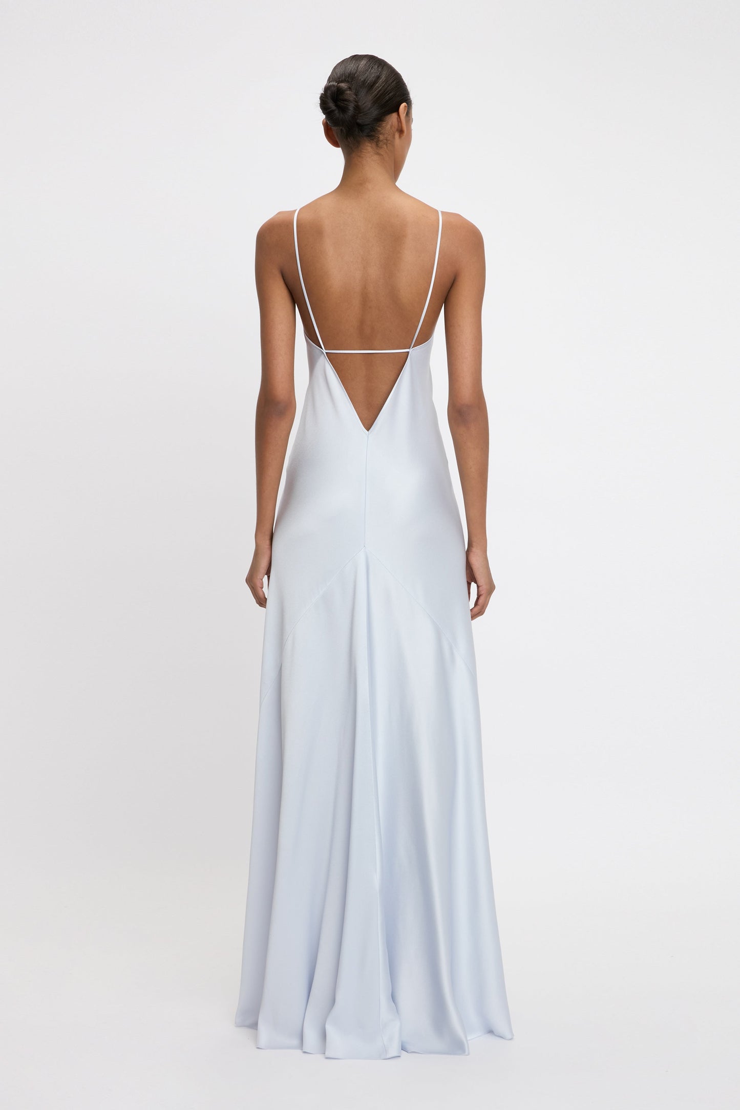 Cami Floor-Length Dress In Ice