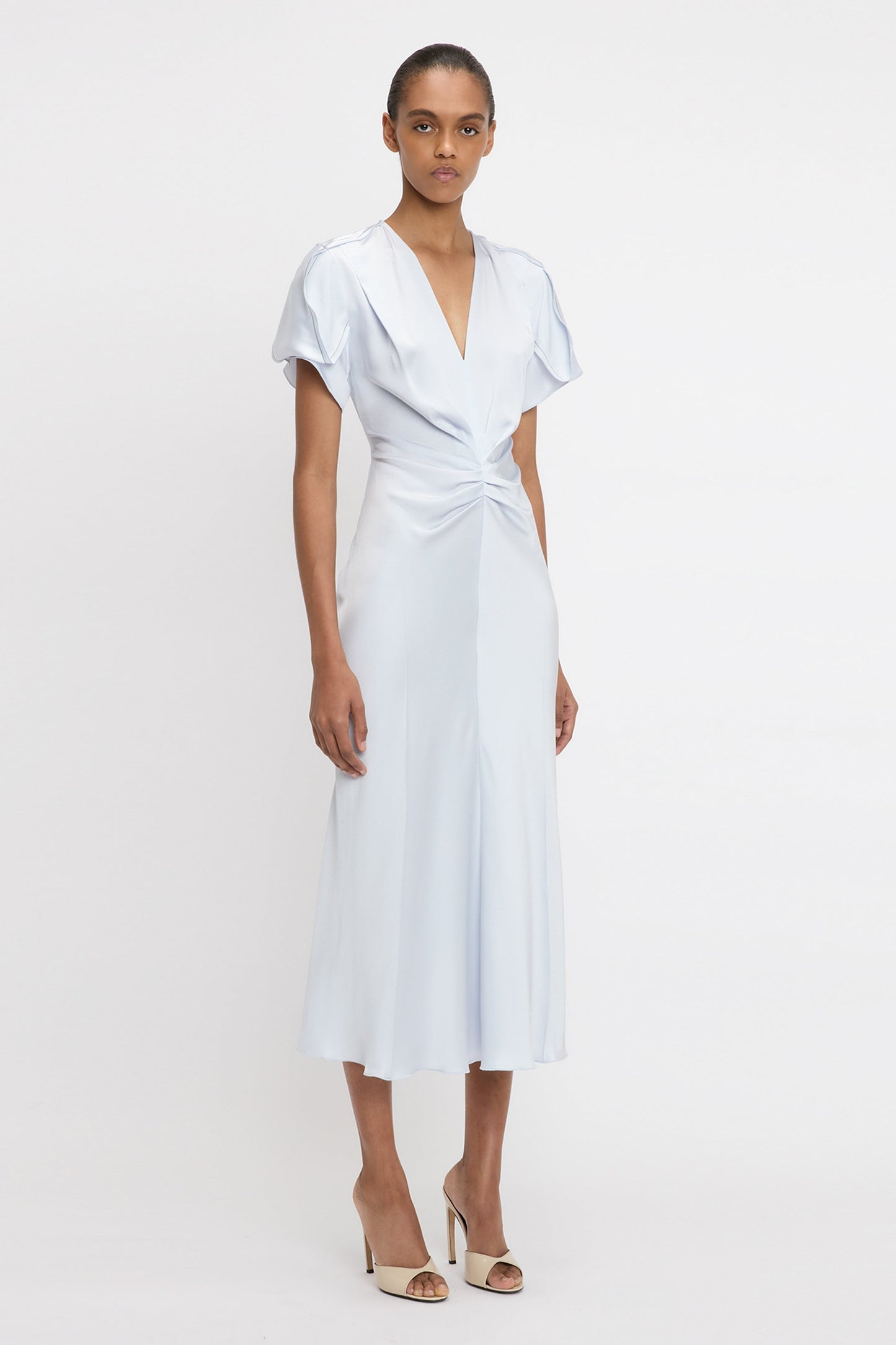 Eve Midi Dress In Ice