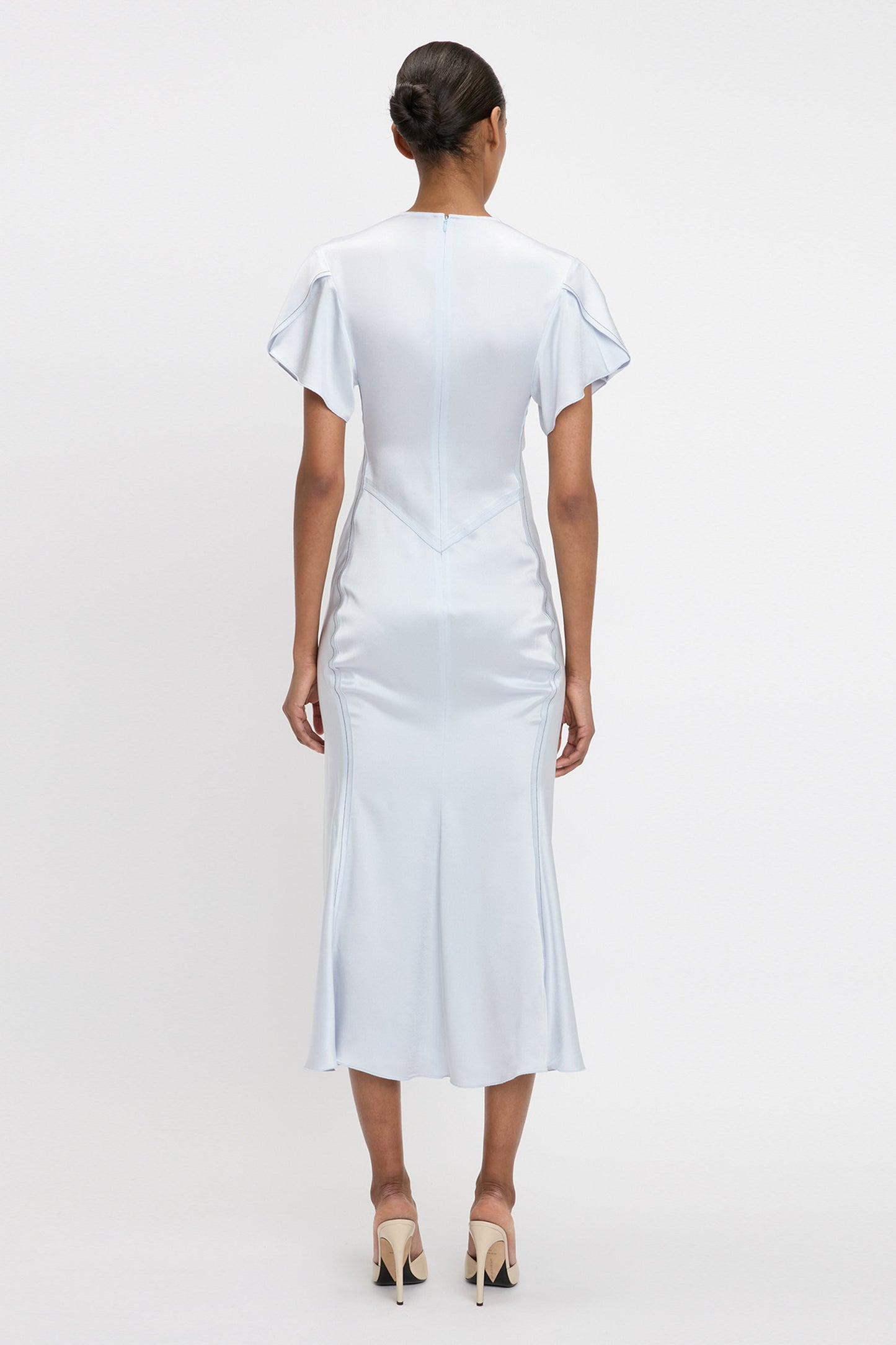 Eve Midi Dress In Ice