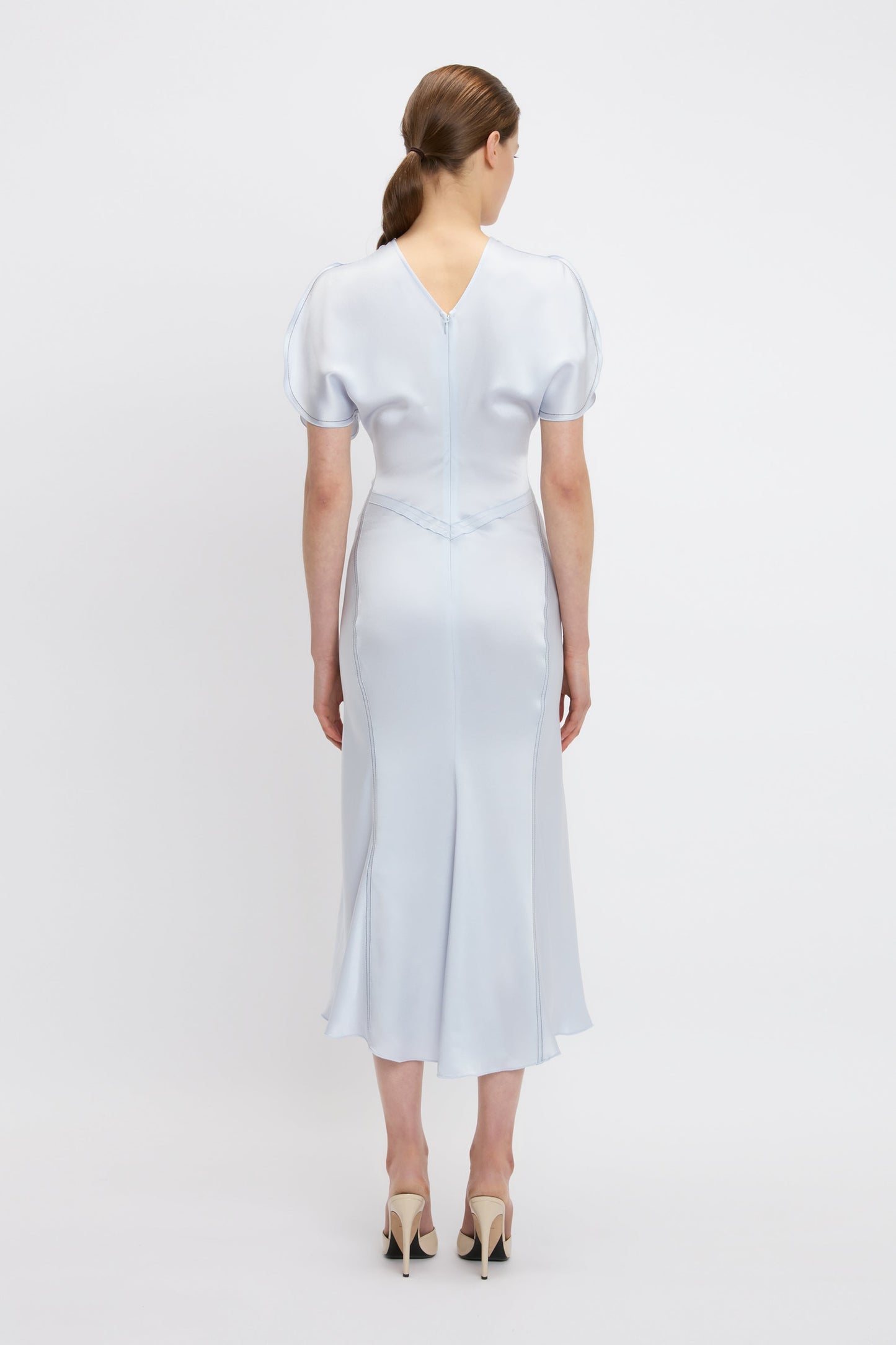 Bela Midi Dress In Ice