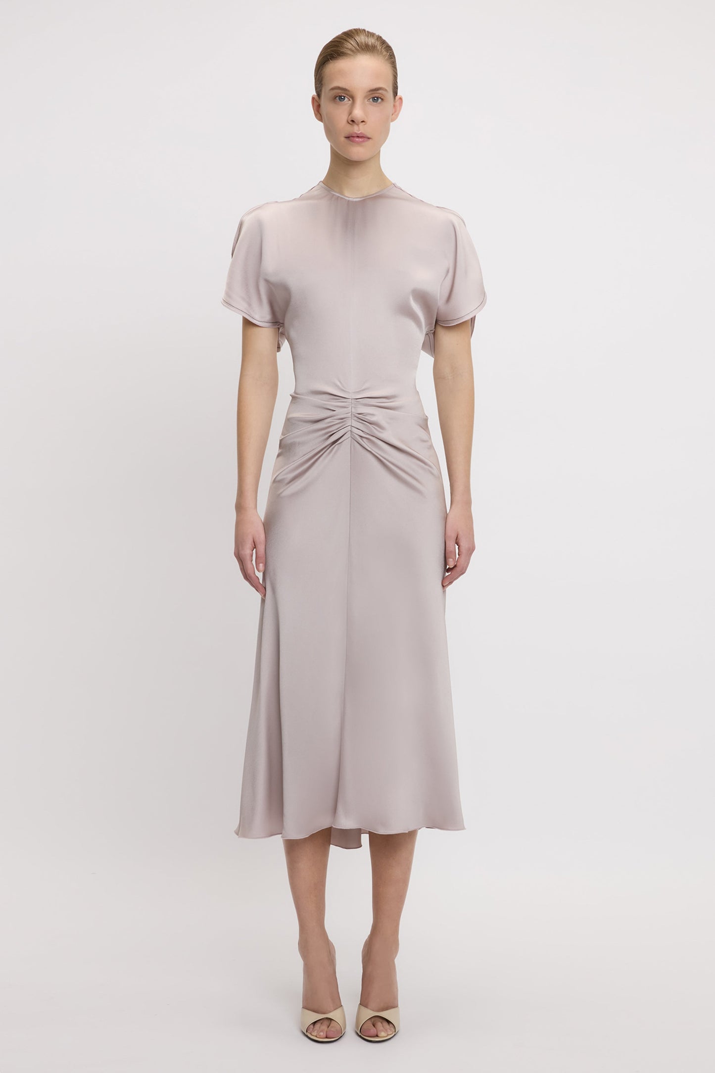 Bela Midi Dress In Heather