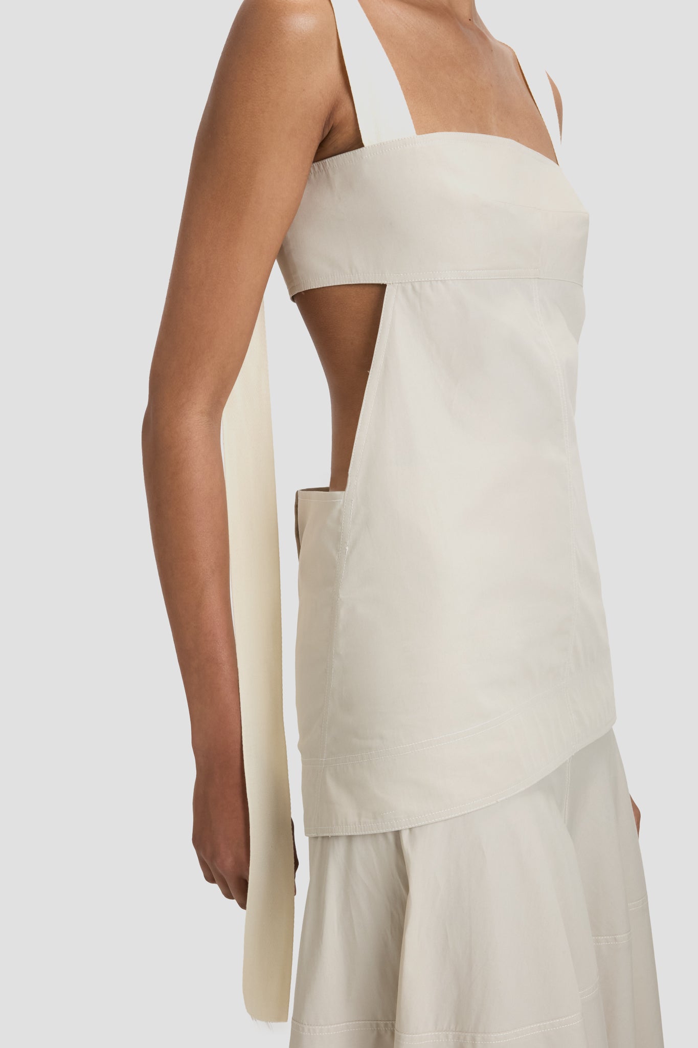 Cut-Out Cami Top In Pumice