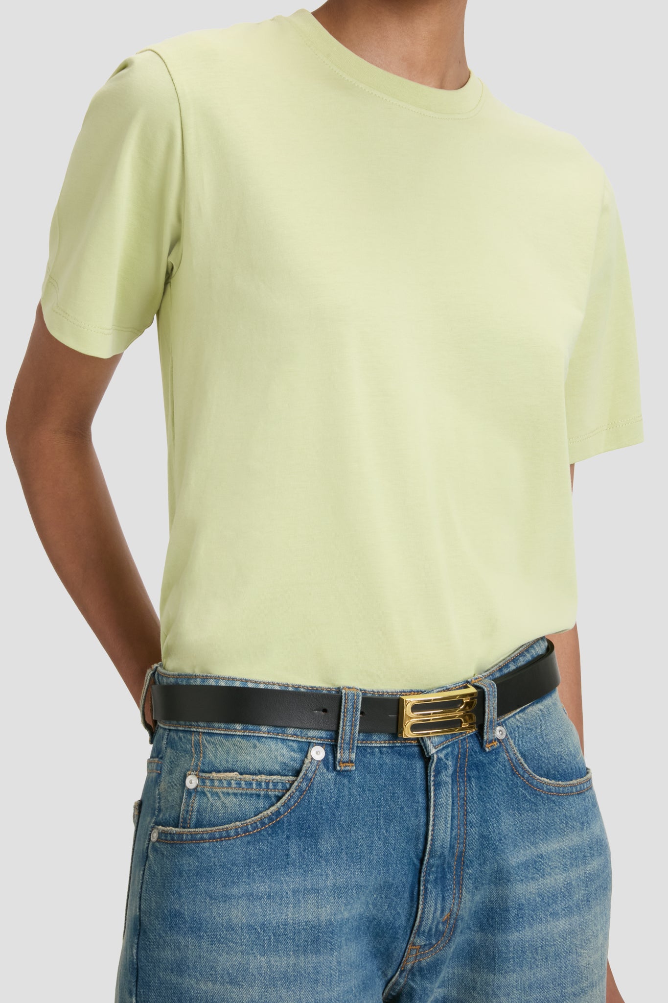 Victoria T-Shirt In Pistachio