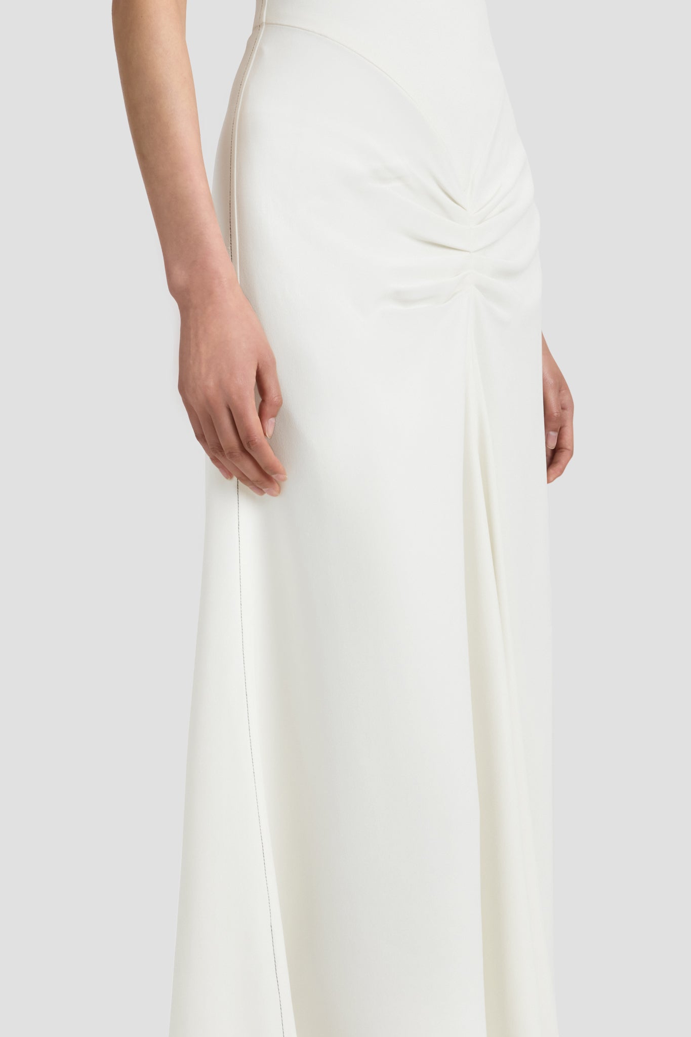 Blaire Midi Dress In Ivory