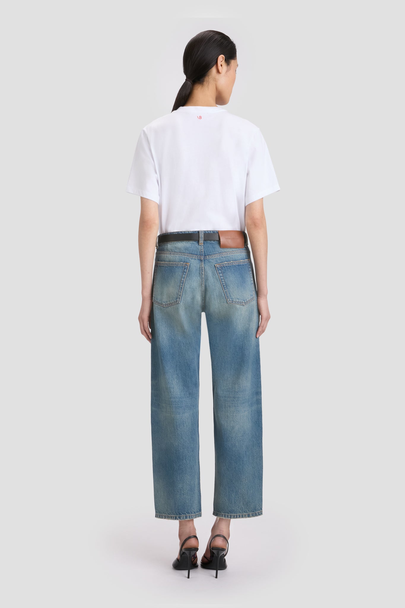 Chic No?' Slogan T-Shirt In White