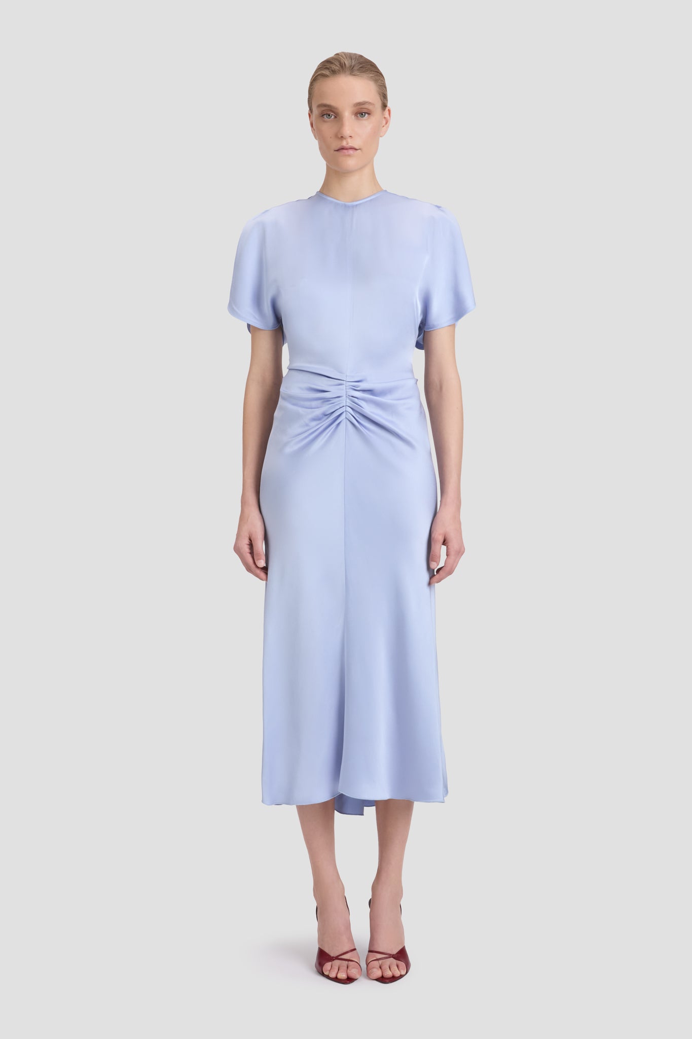 Bela Midi Dress In Delphinium Blue