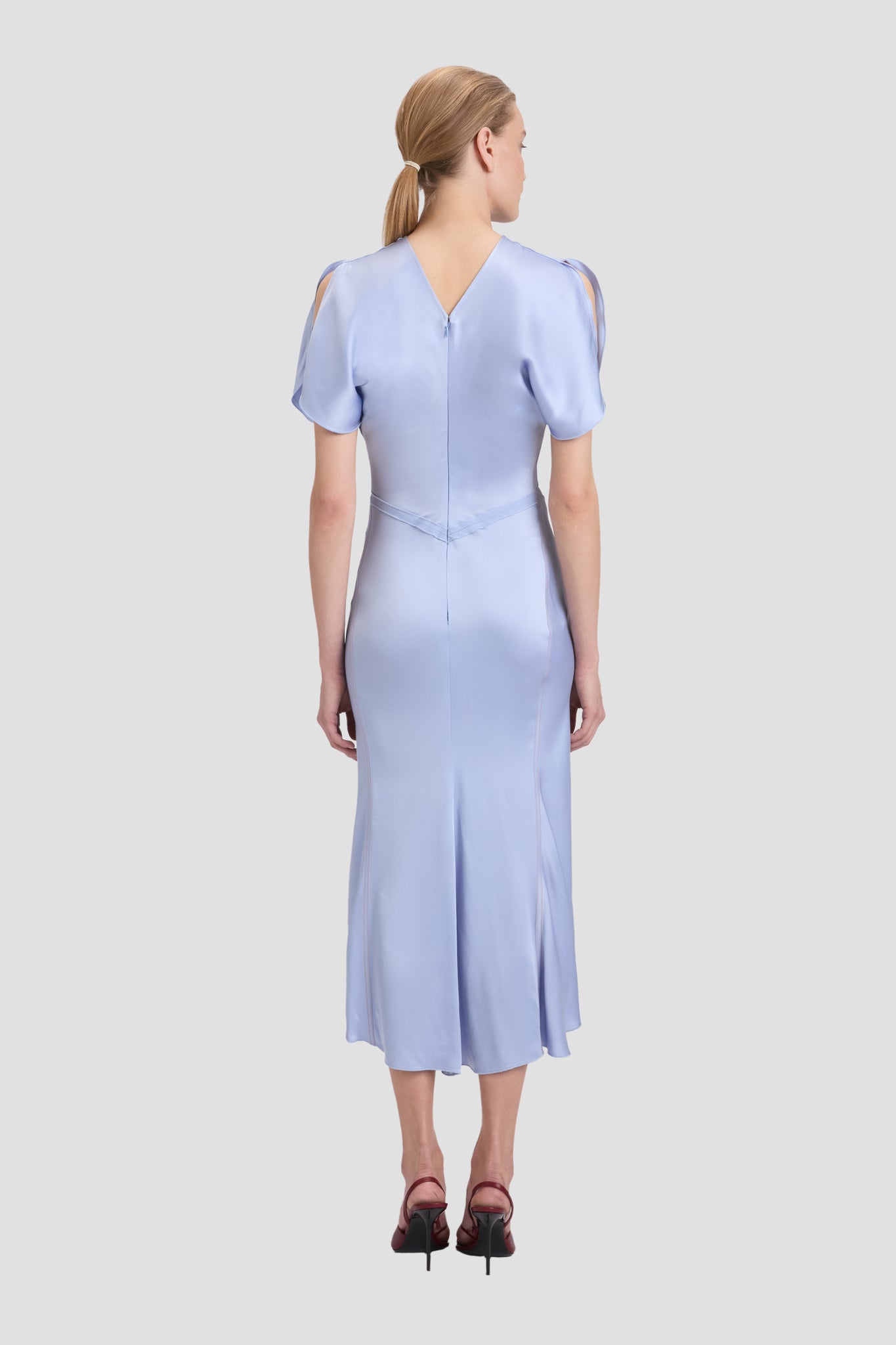 Bela Midi Dress In Delphinium Blue
