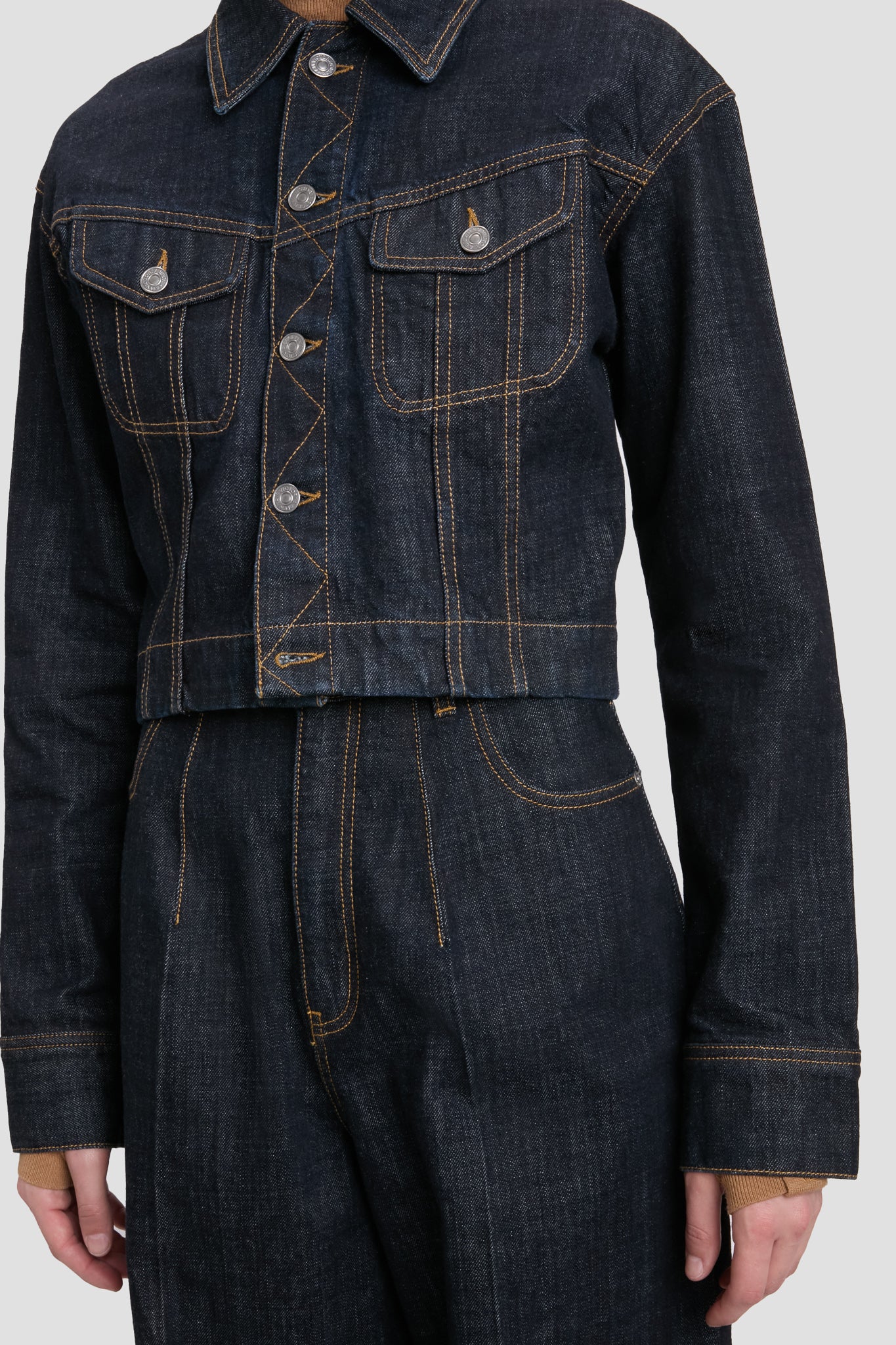 Denim Jacket In Indigo Rinse