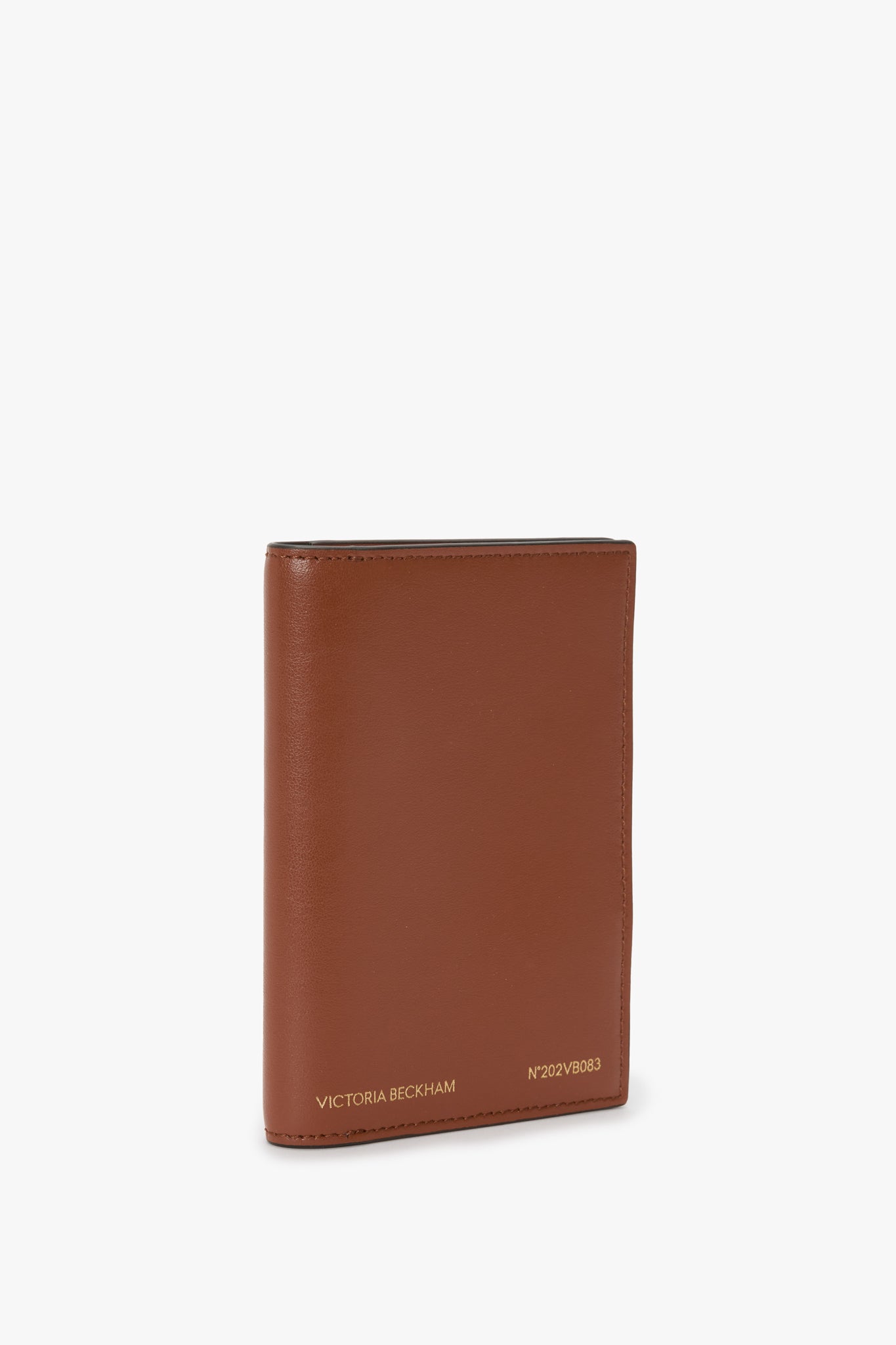 Passport Holder In Tan Leather