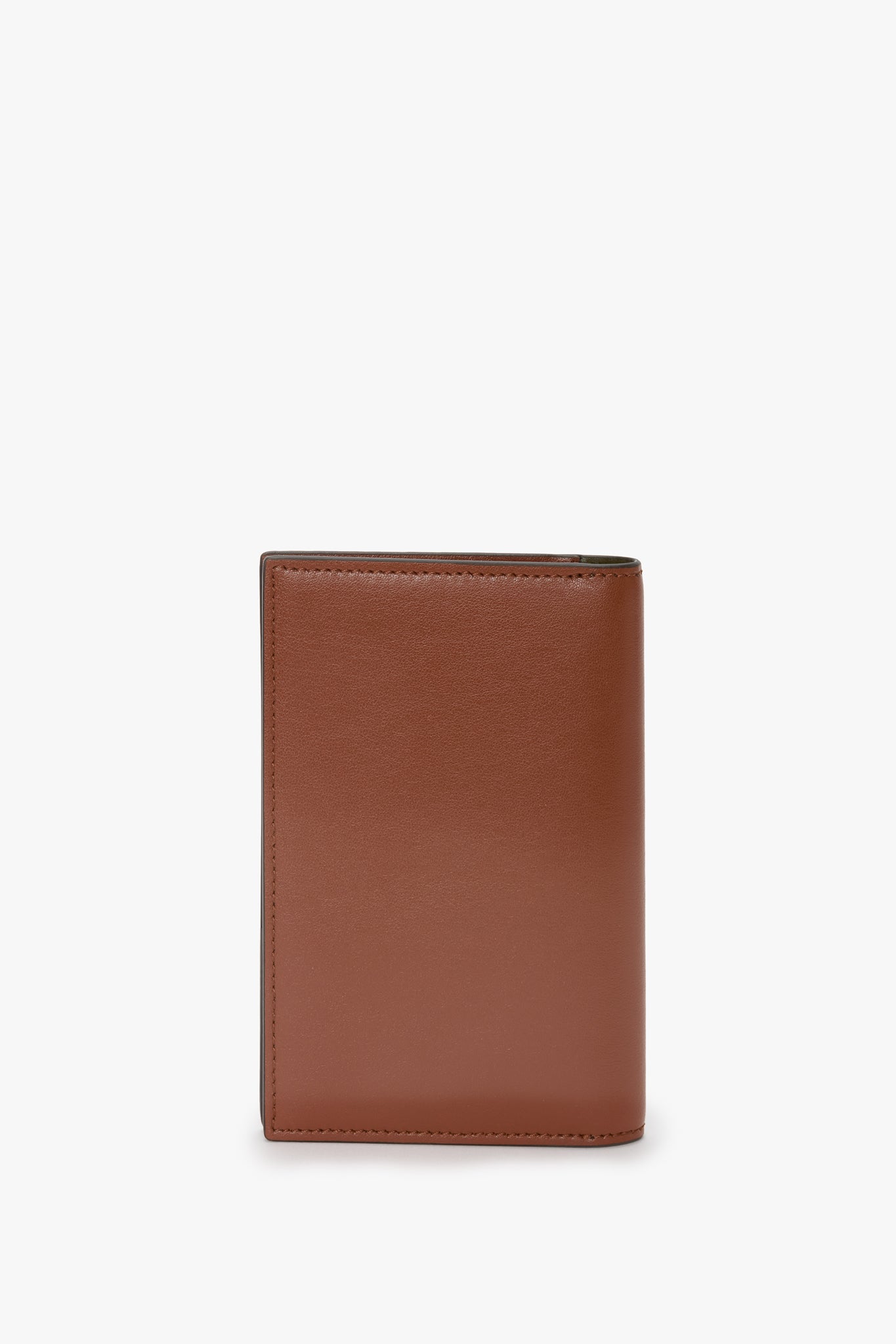 Passport Holder In Tan Leather