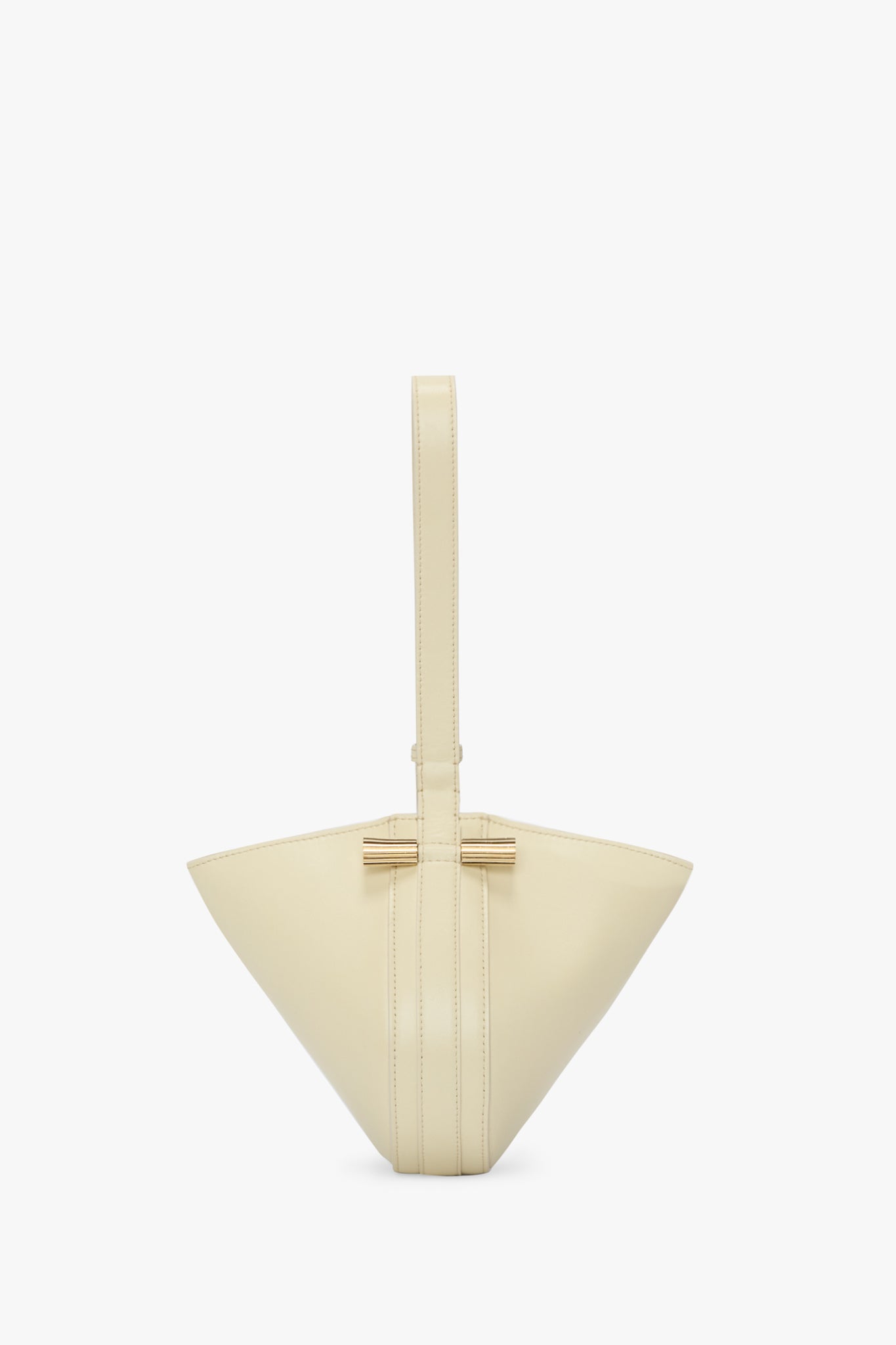 Dia Pouch Mini In Ivory Leather