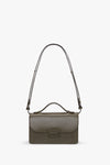 Small Dorian Bag In Dark Khaki Leather