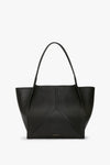 Large Victoria Tote Bag In Black Soft Leather