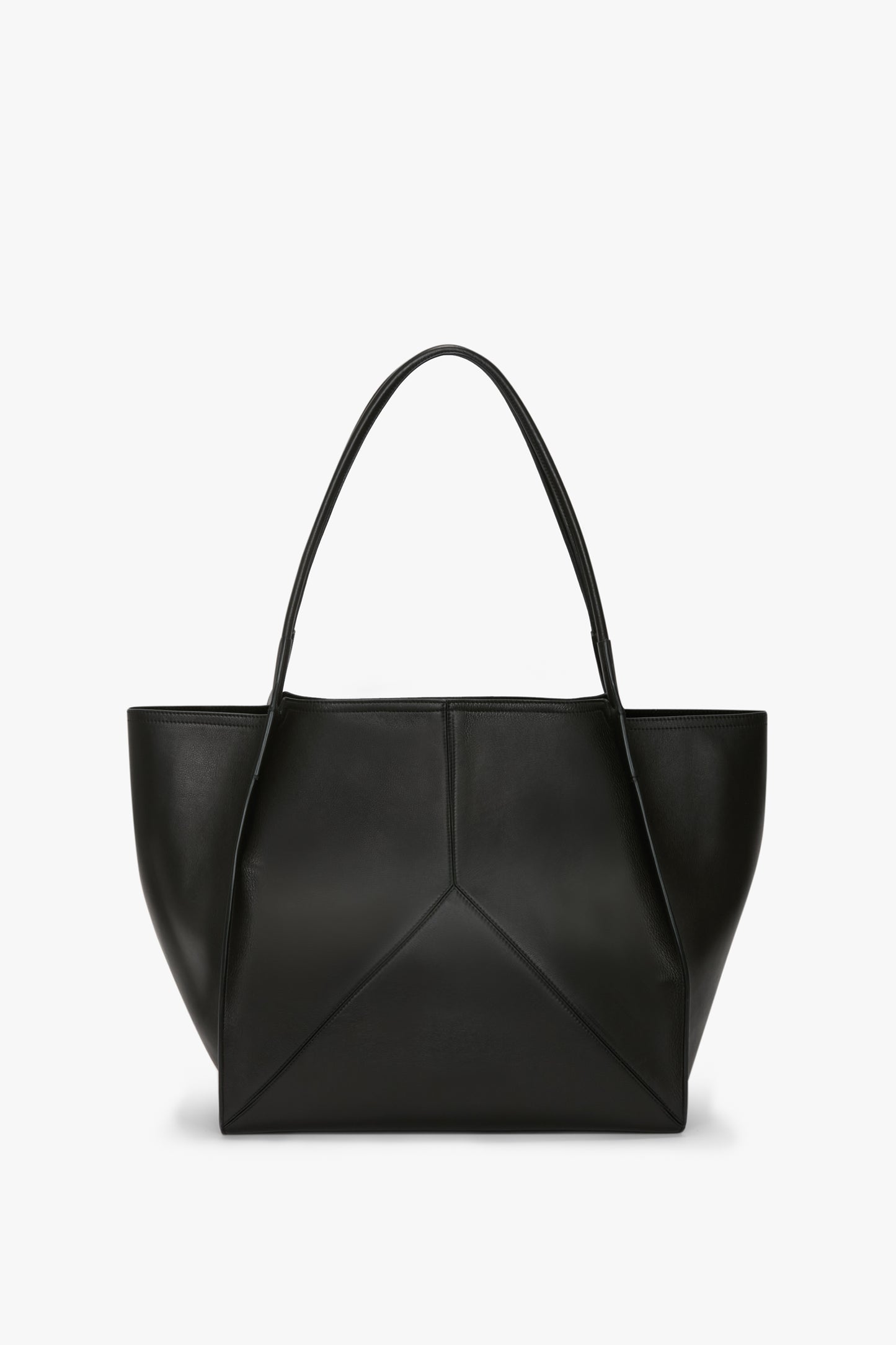 Victoria Tote Bag Large In Black Leather