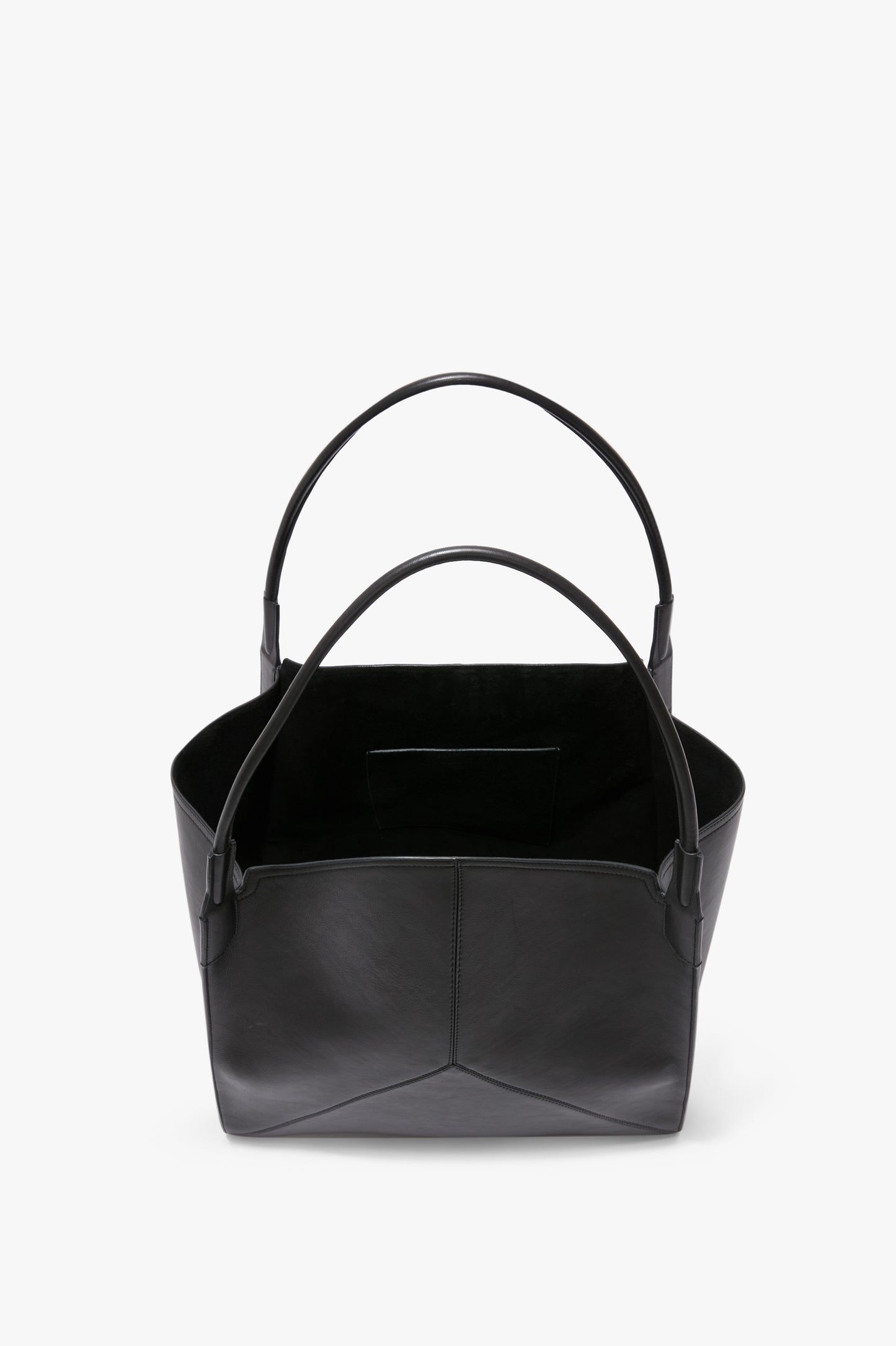 Victoria Tote Bag Large In Black Leather