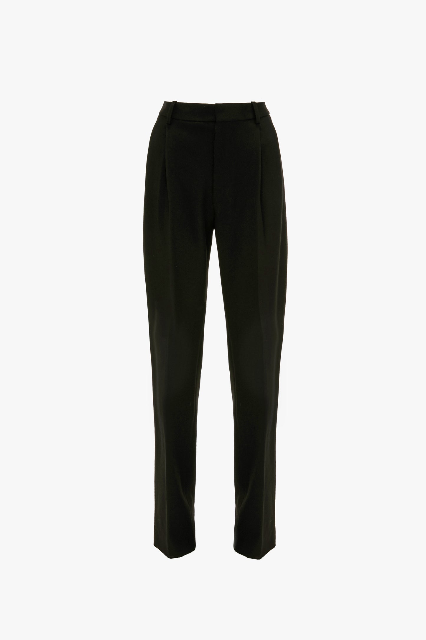 Straight Leg Trouser In Black