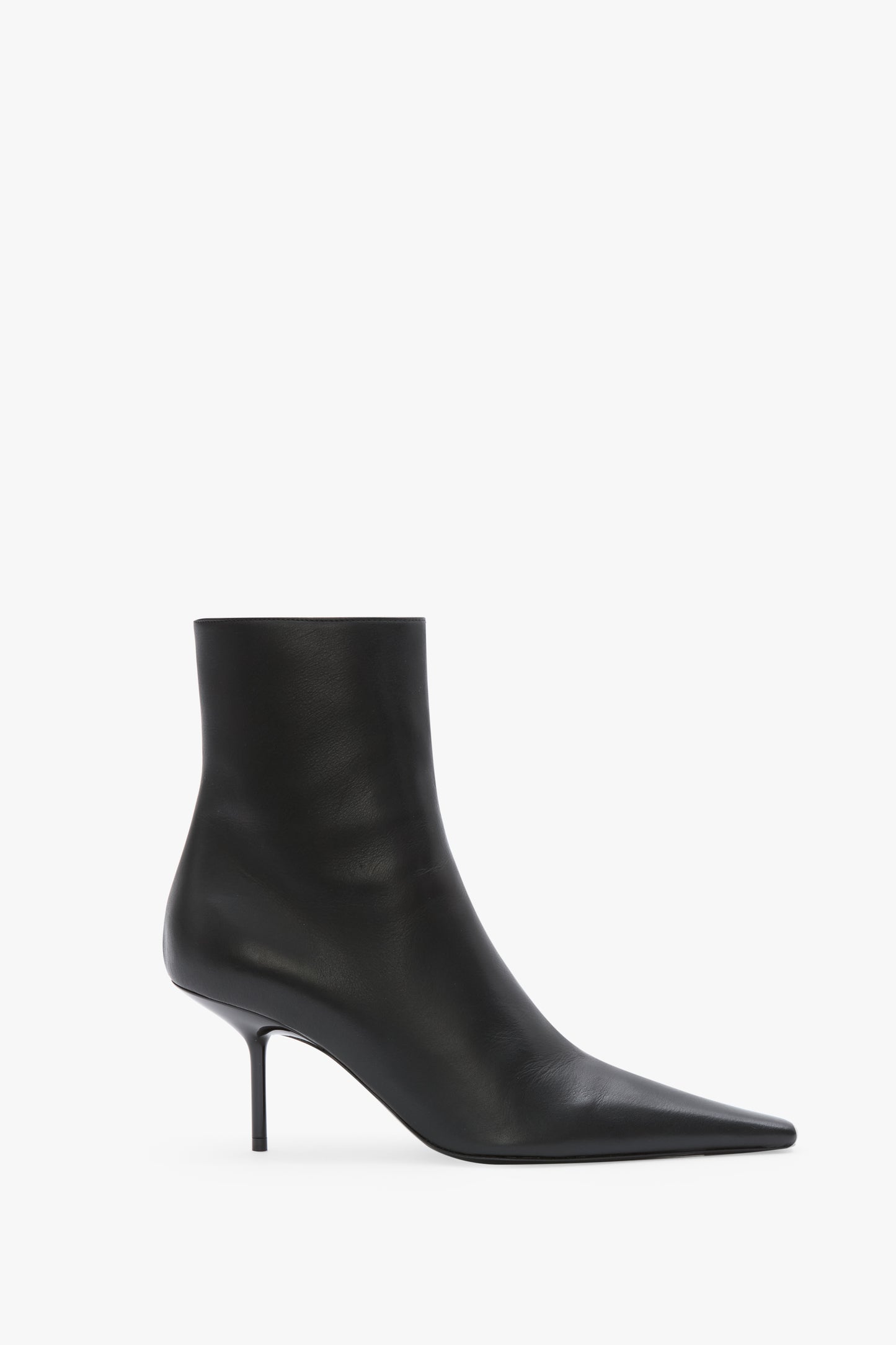 Sloan Stiletto Boot In Black Leather