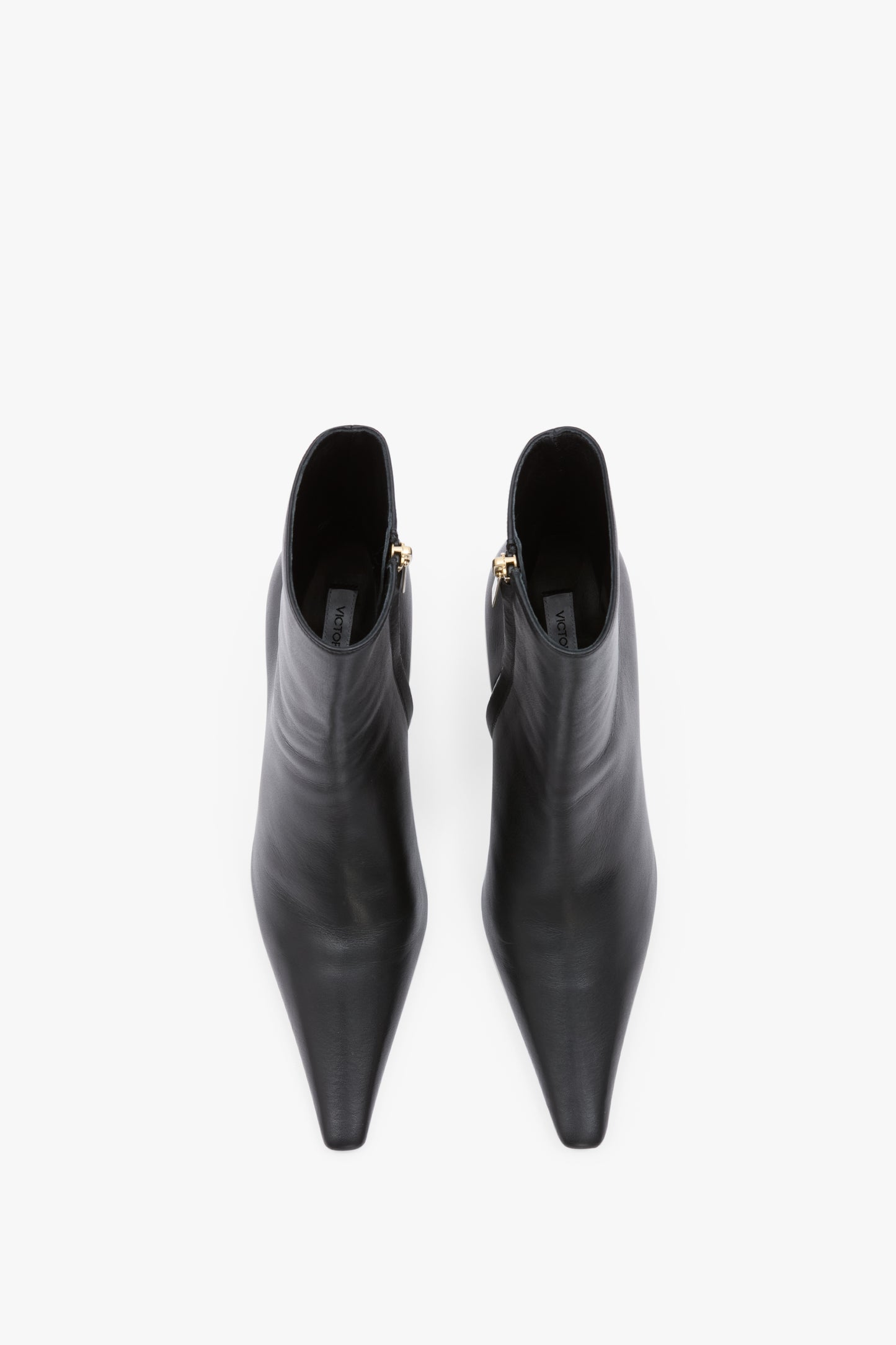 Sloan Stiletto Boot In Black Leather