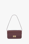 Dorian Pochette In Burgundy Leather