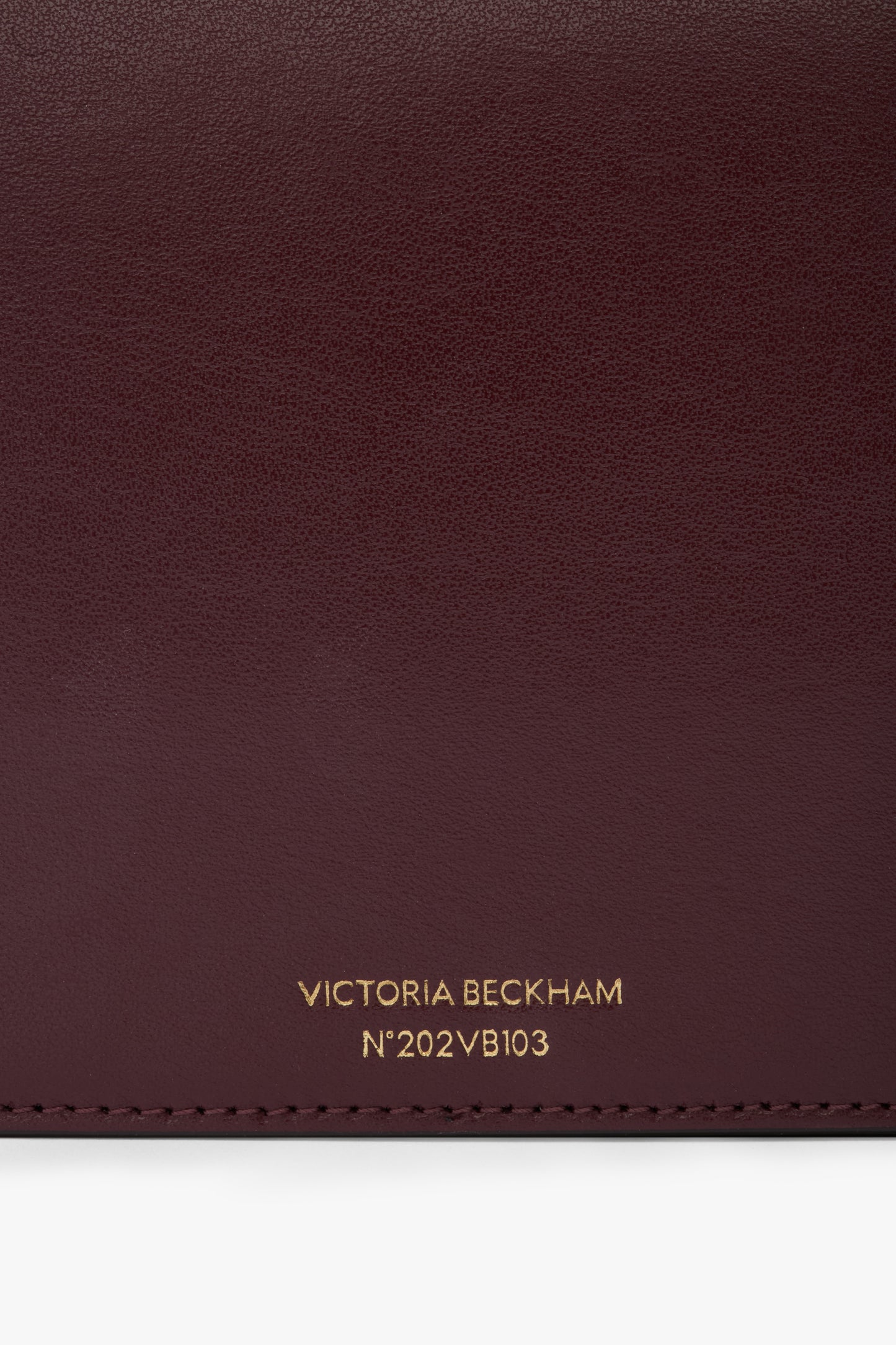 Dorian Pochette In Burgundy Leather