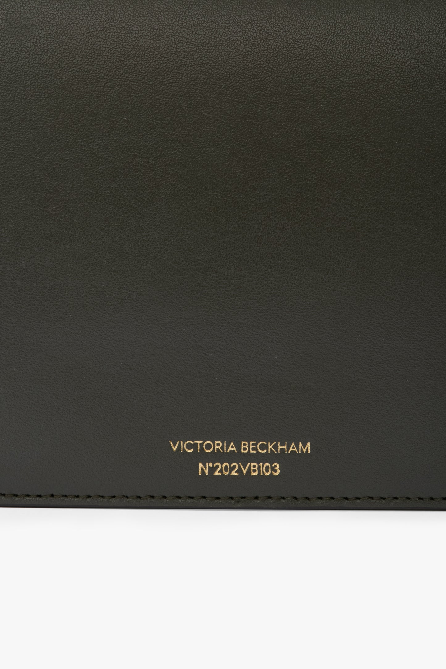 Dorian Pochette In Dark Olive Leather