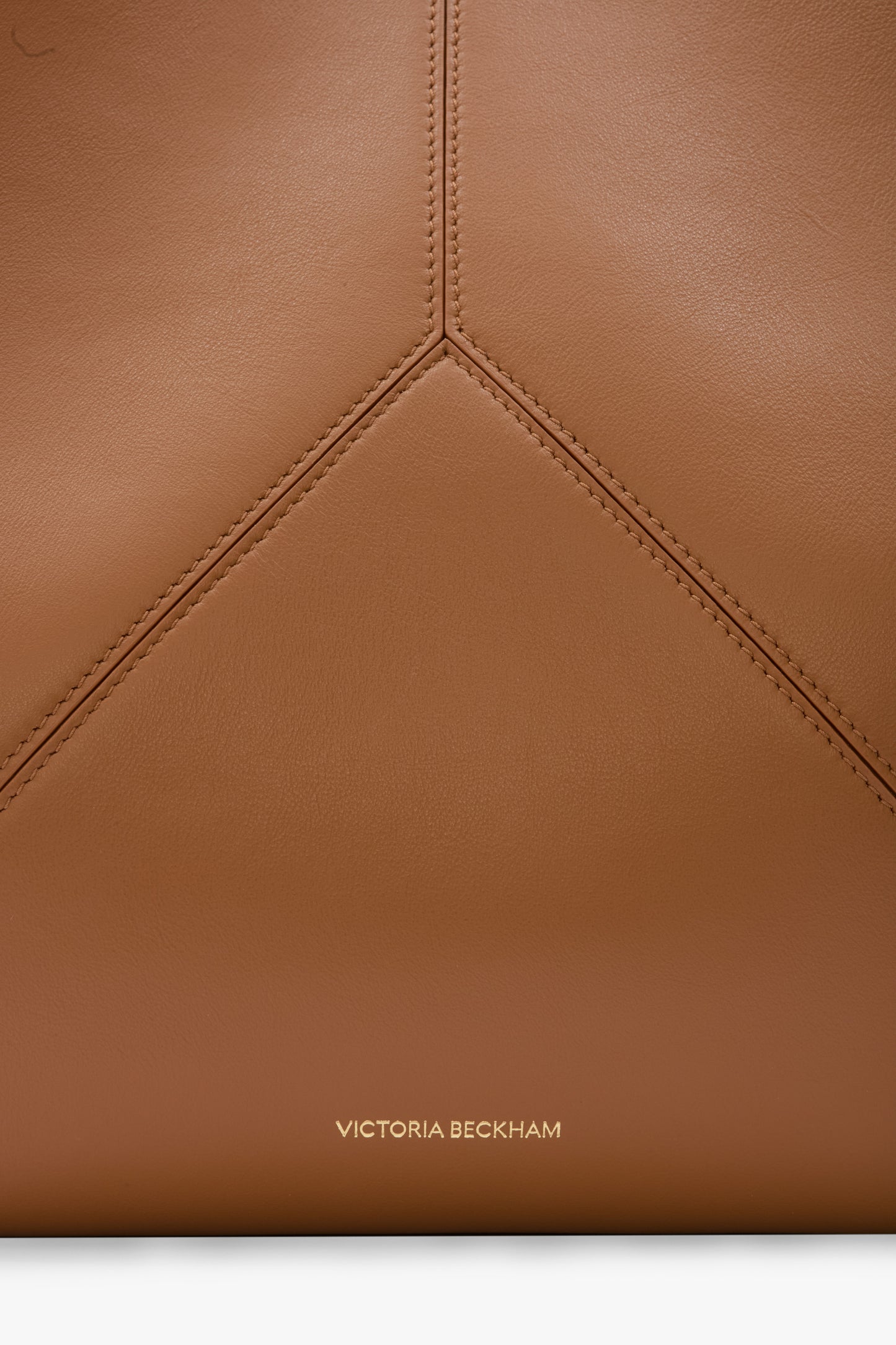 Victoria Tote Bag In Tan Soft Leather