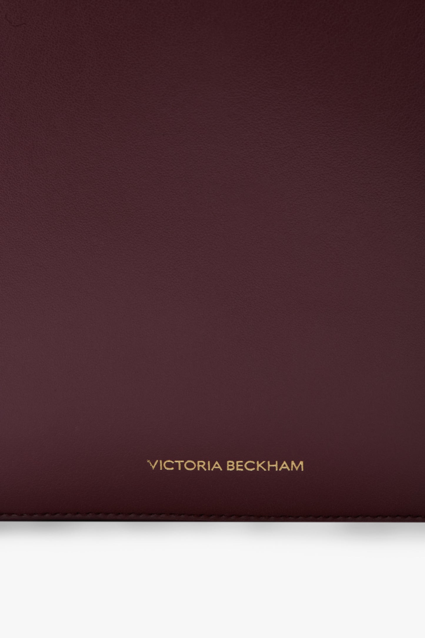 Dia Bucket Bag In Burgundy Leather