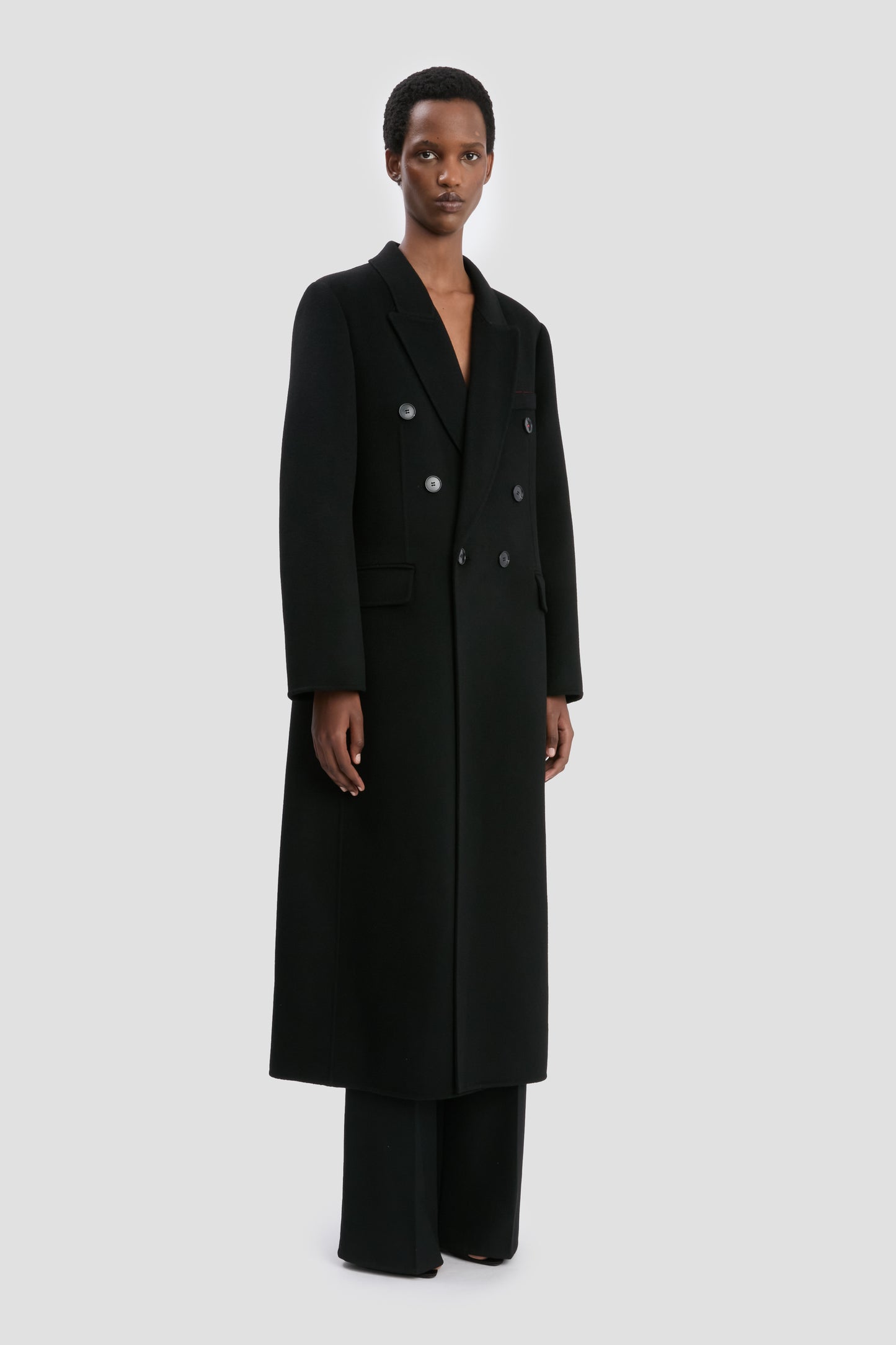 Overcoat In Black