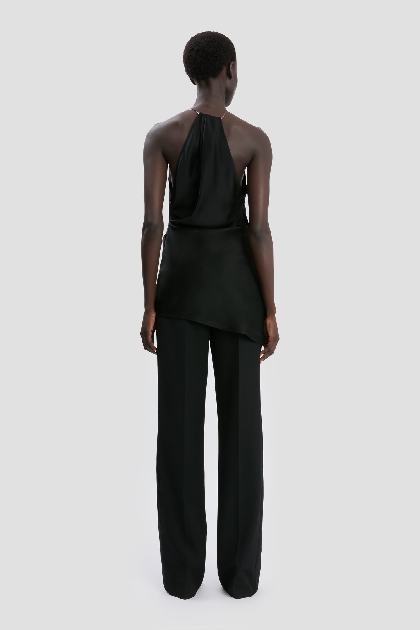 Chain Cami Top In Black