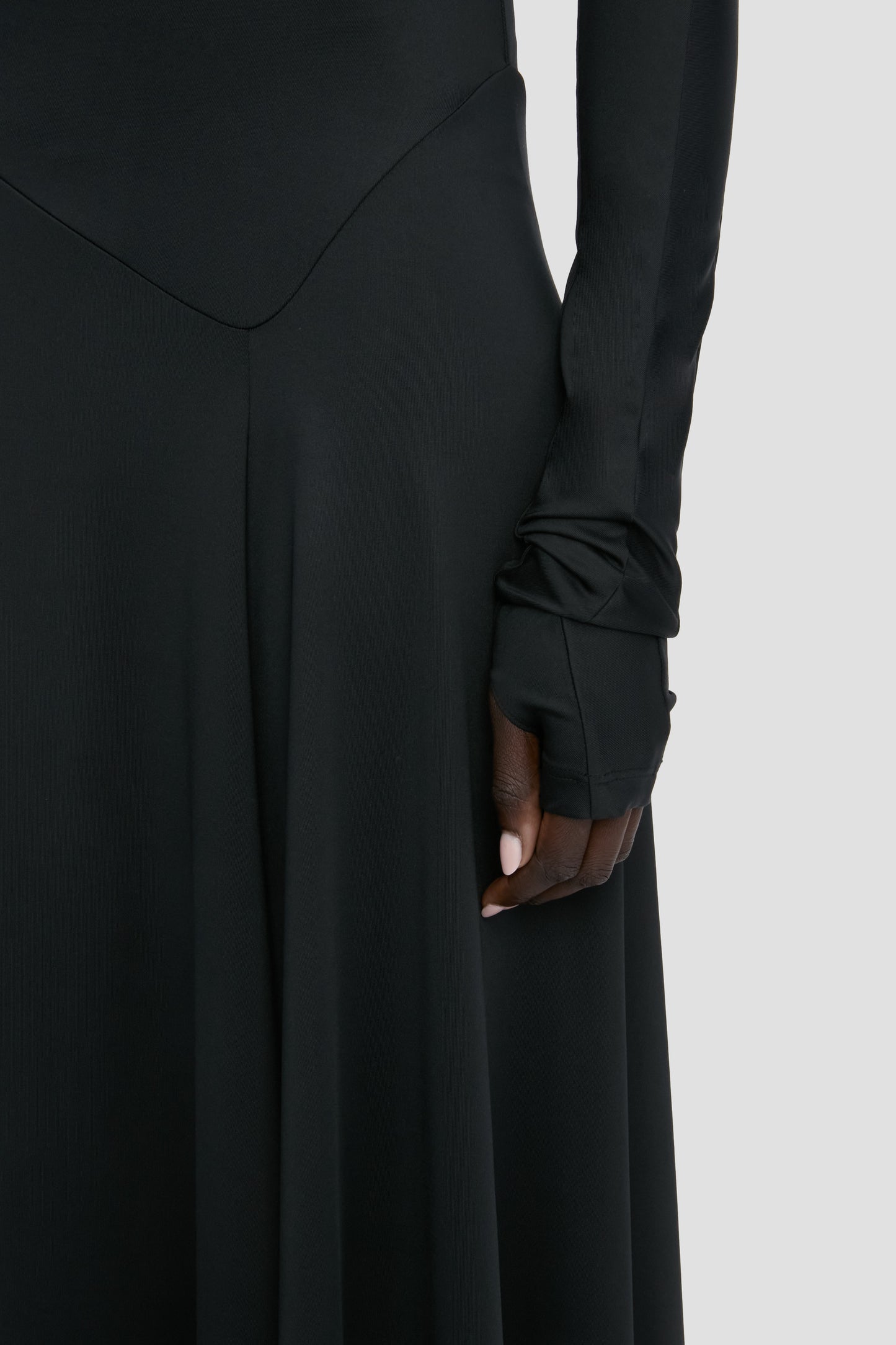 Midi Dress In Black