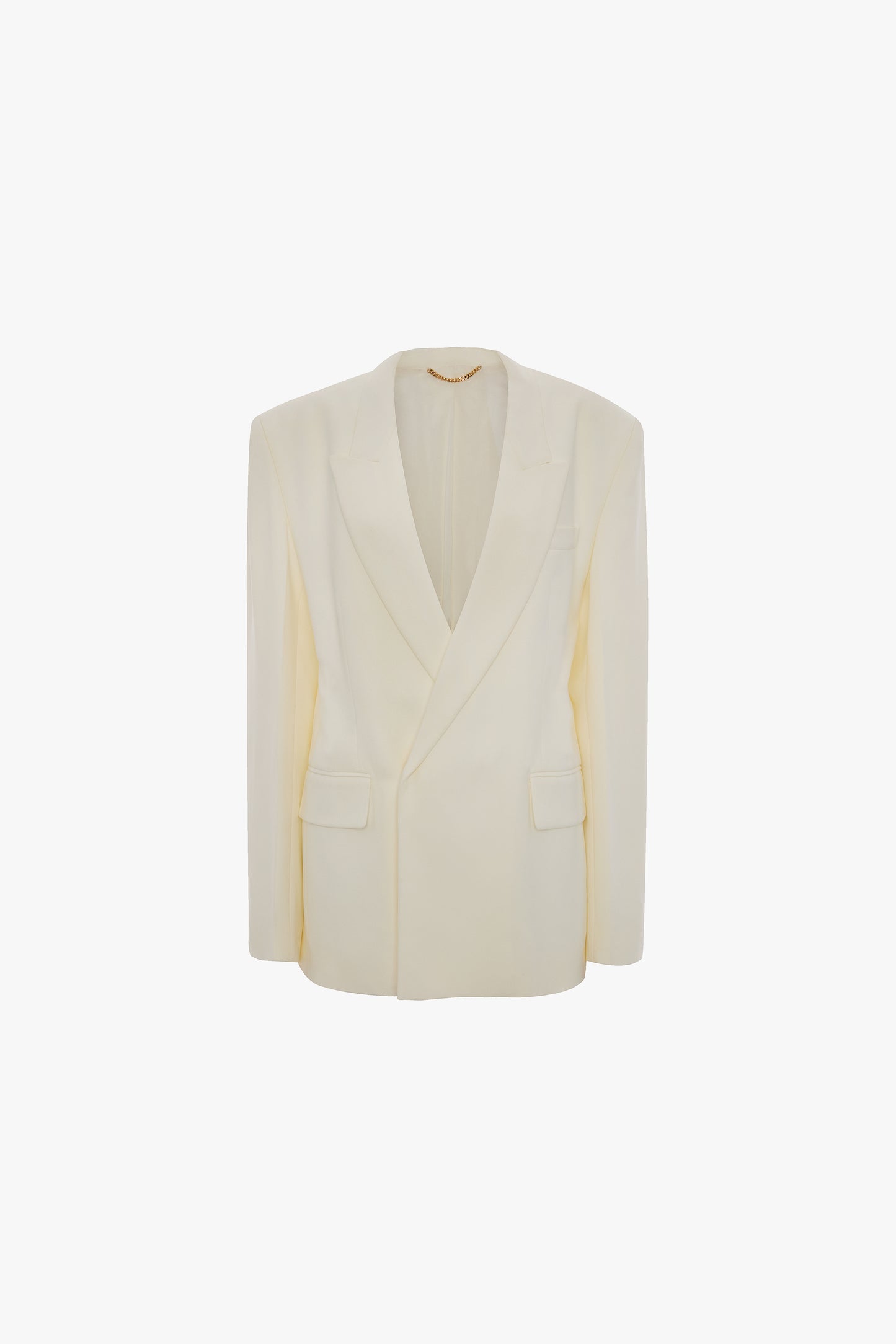 Tailored Jacket In Ivory