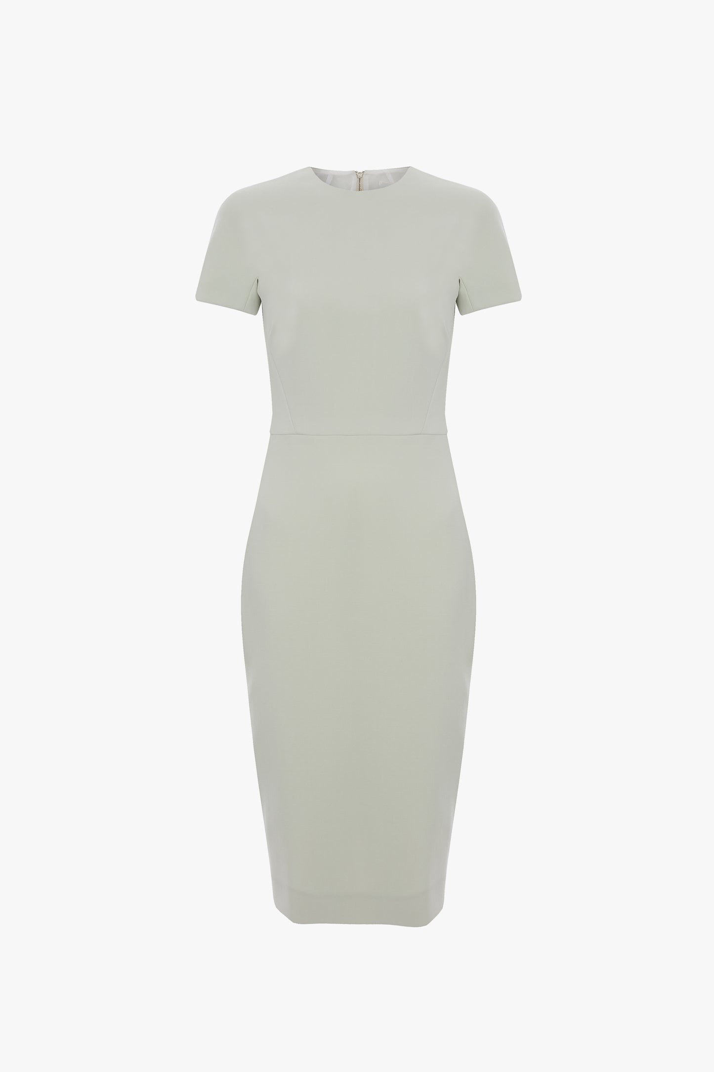 Fitted T-Shirt Dress In Aloe