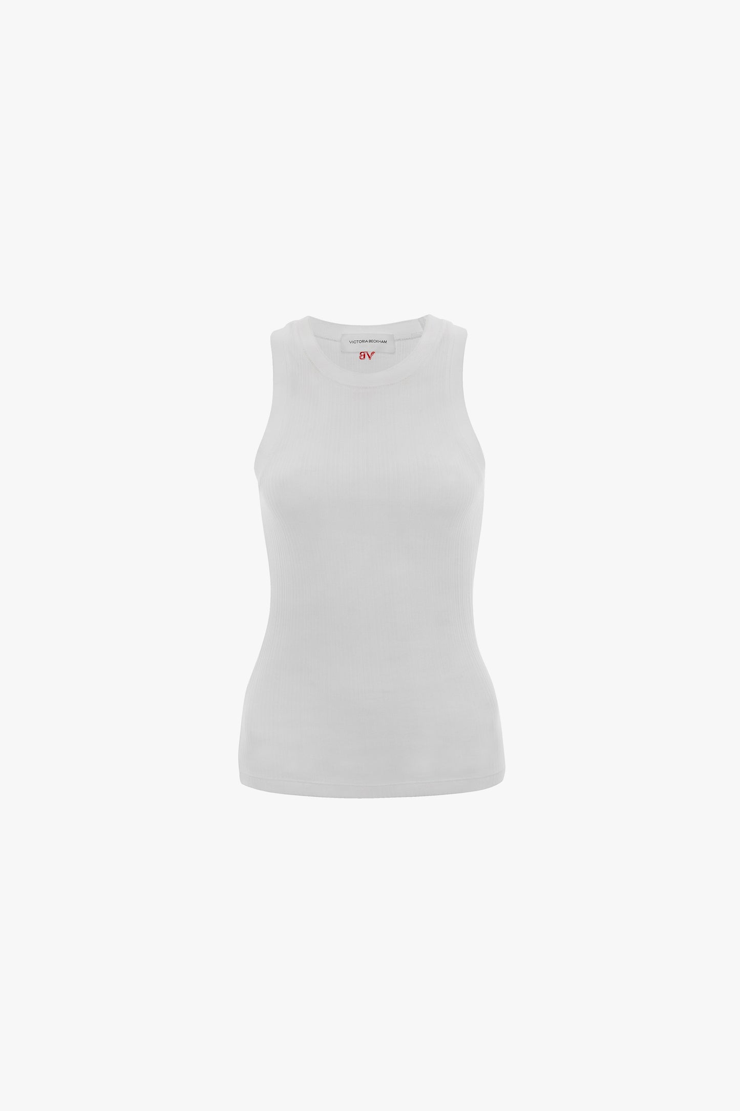 Rib Tank In White
