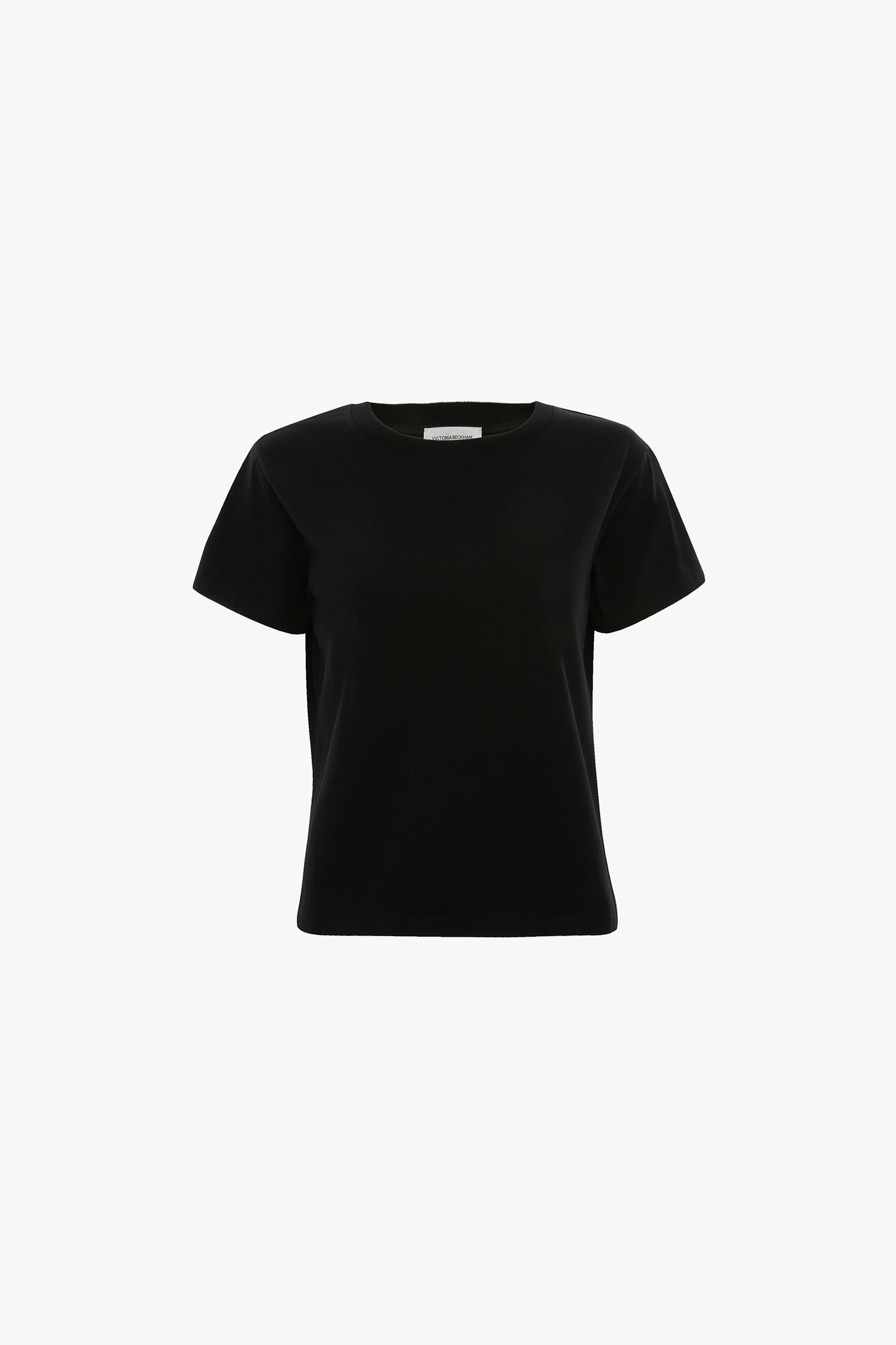 Shrunken Fit T-Shirt In Black