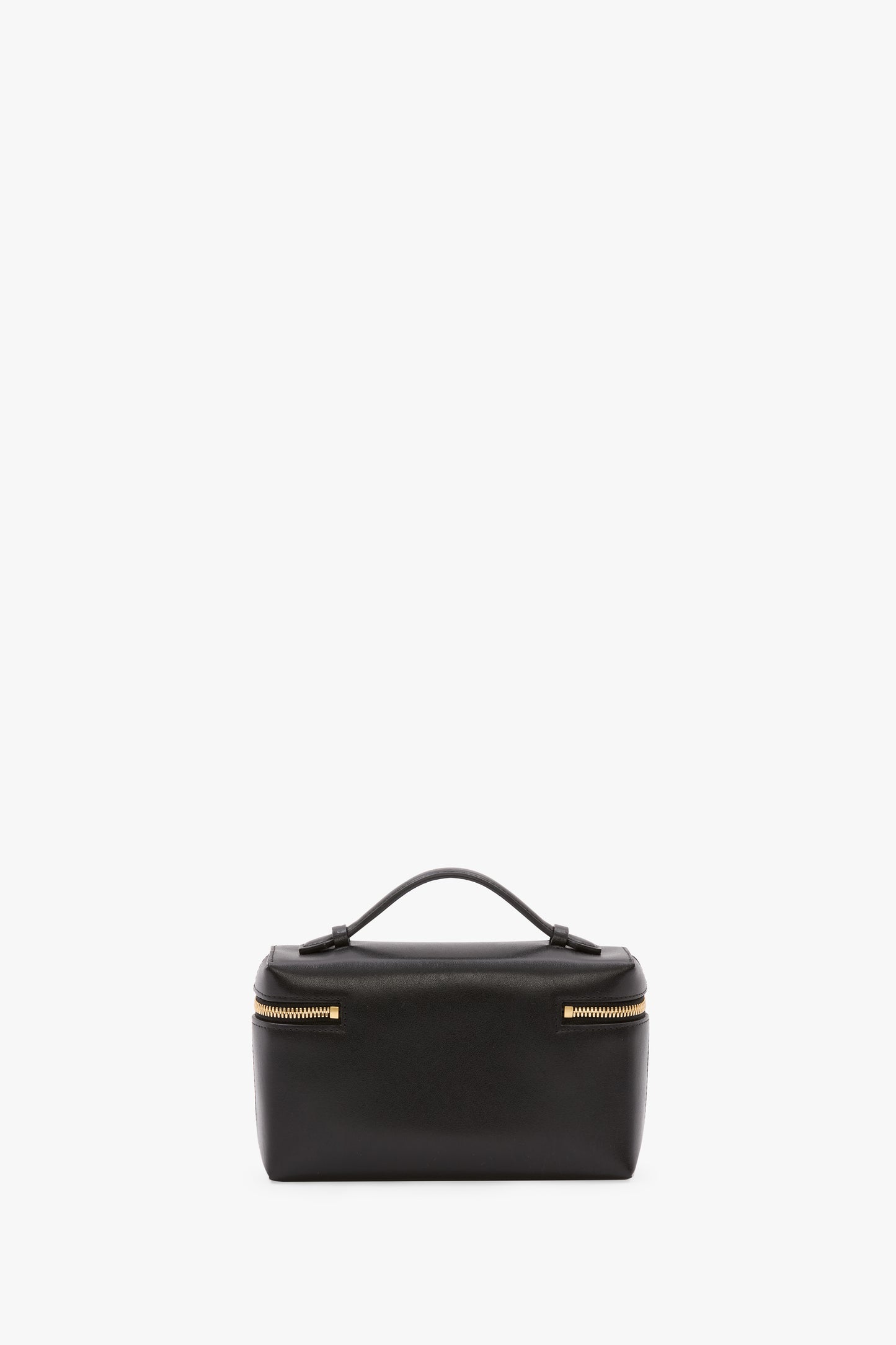 Vanity Crossbody In Black Leather