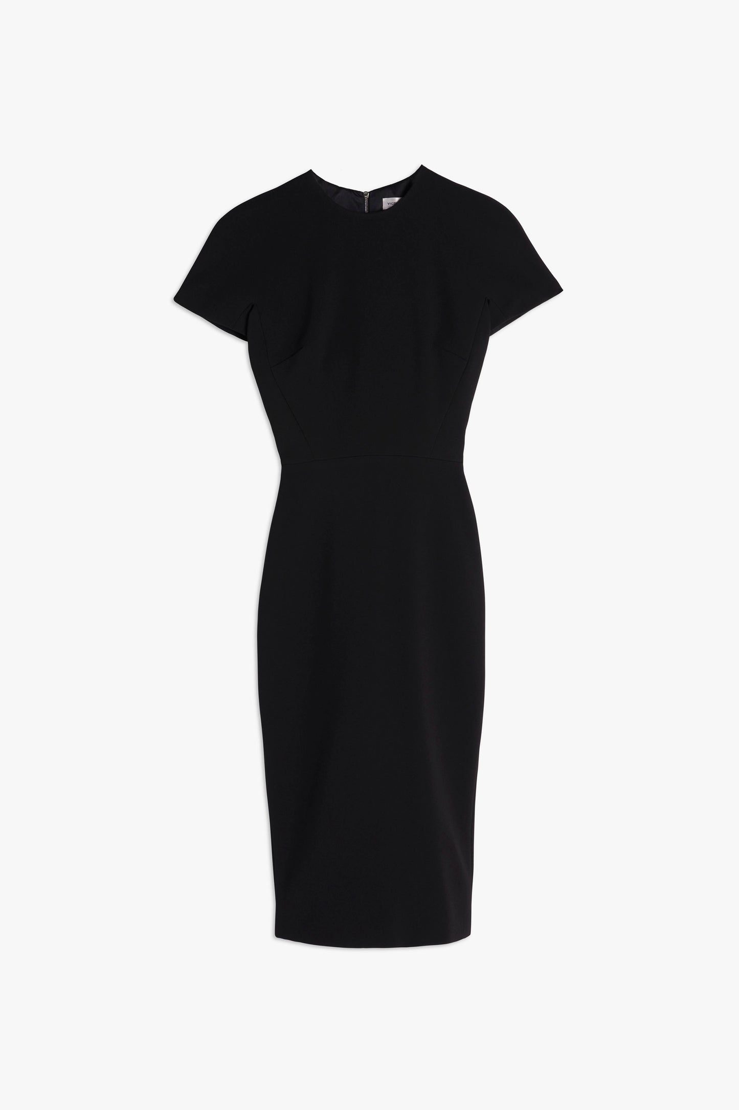 Fitted T-Shirt Dress In Black