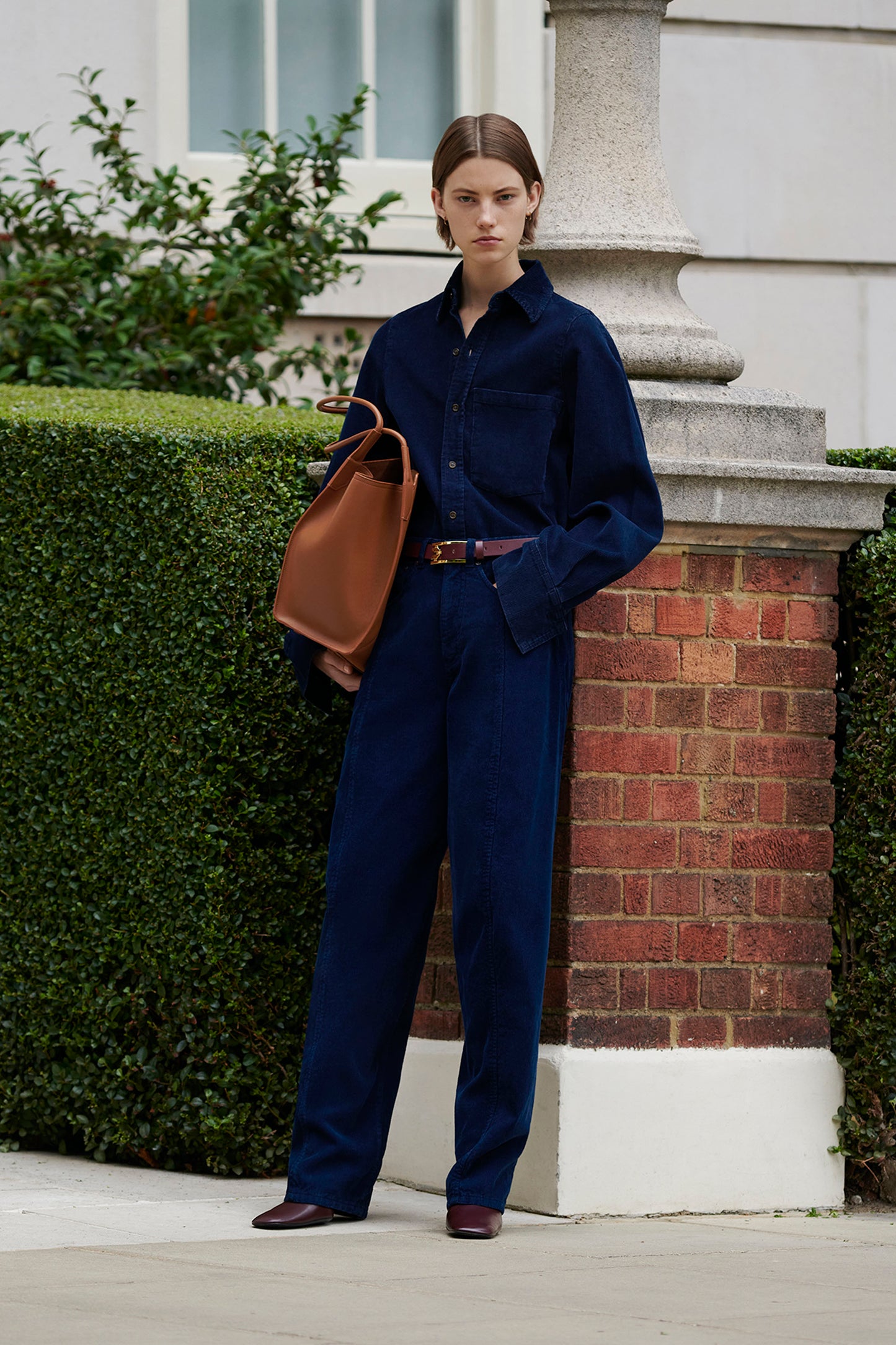 Slim Shirt In Indigo