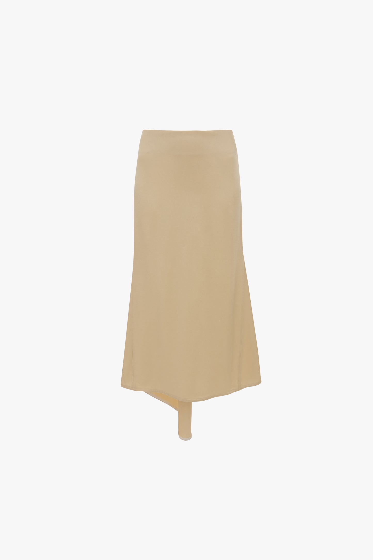 Kick Detail Skirt In Macadamia